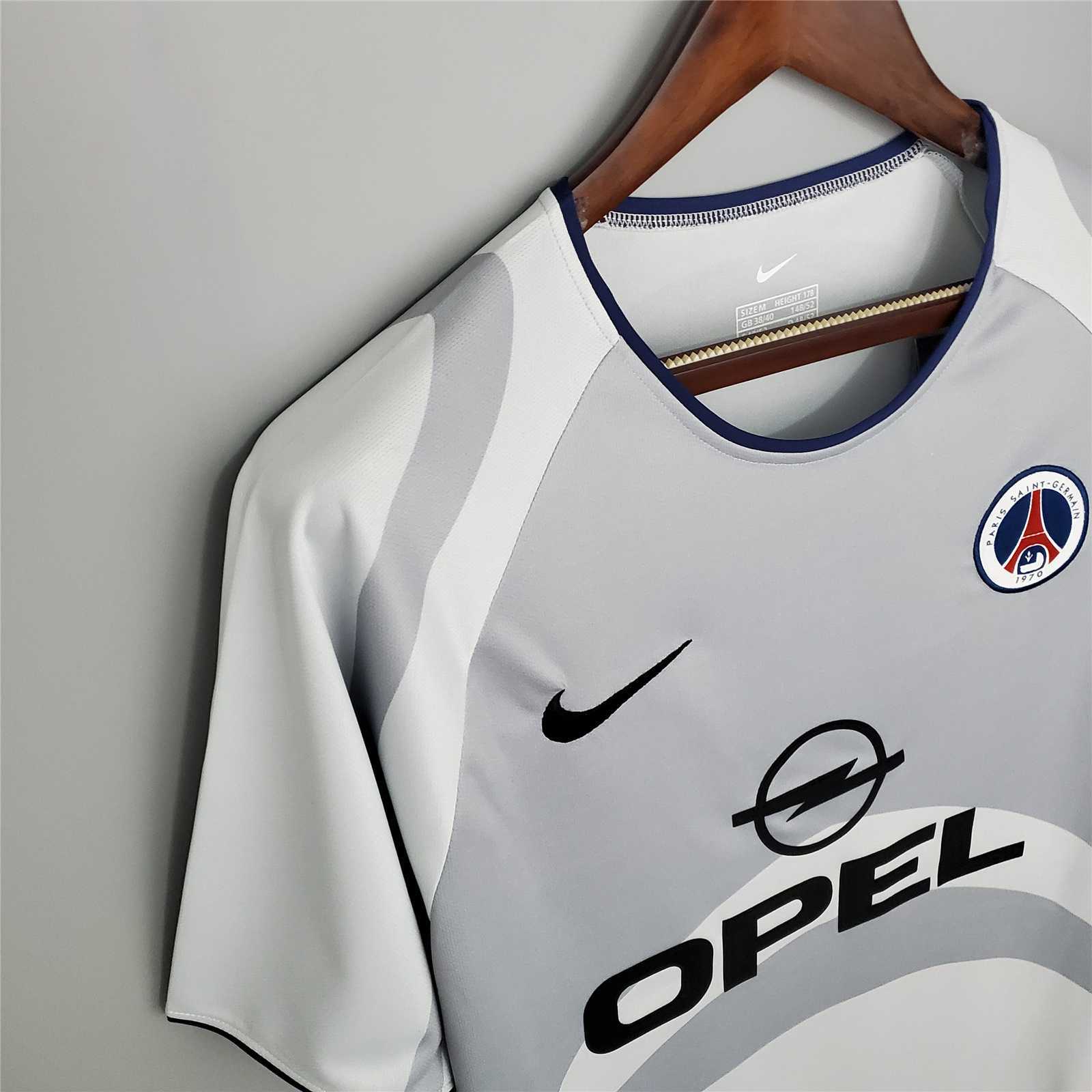 SIUjerseys-Retro Paris Saint-Germain PSG 2001-02 Away Jersey