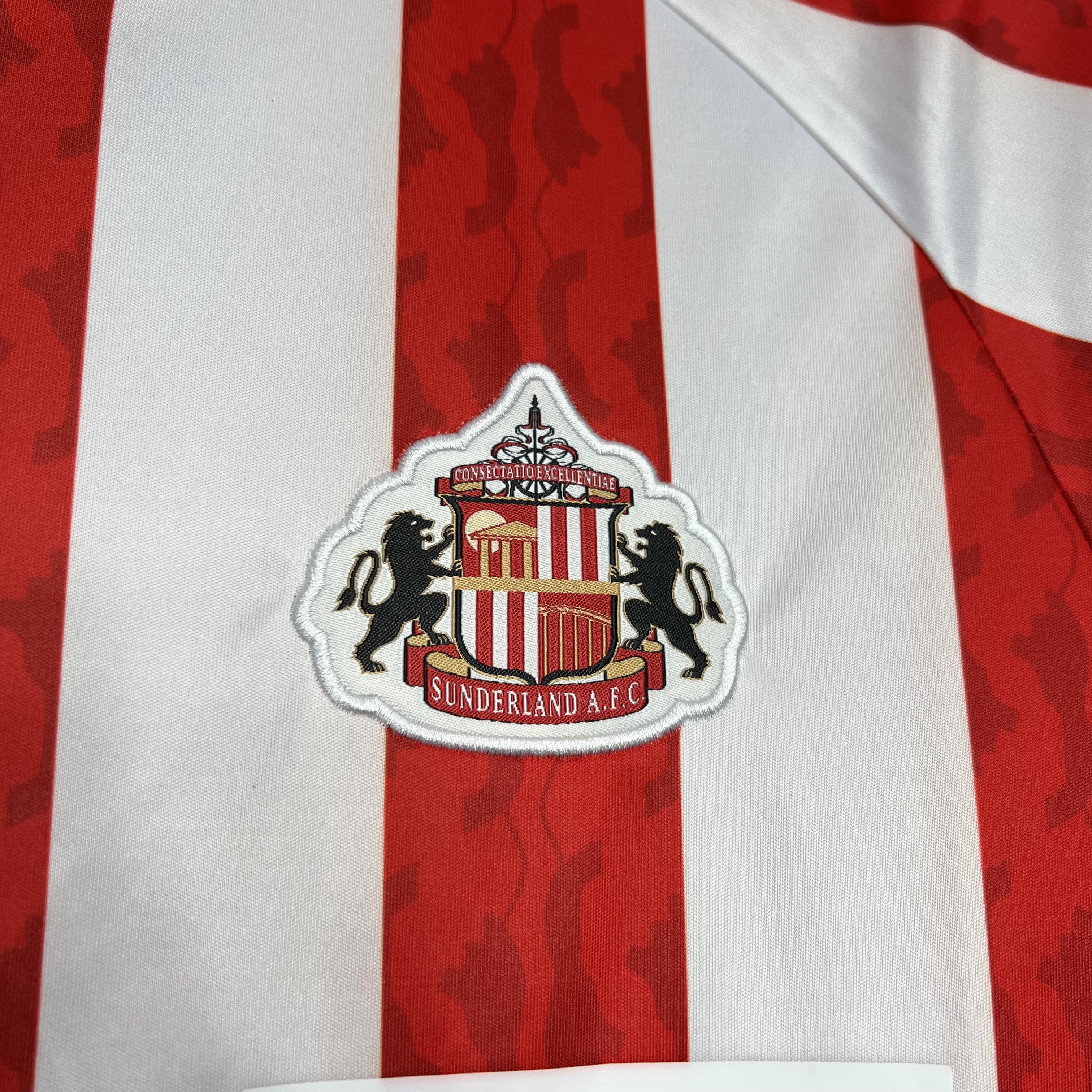 unitedfutballjersey-Sunderland 24-25 Home Stadium Jersey - Fans Version