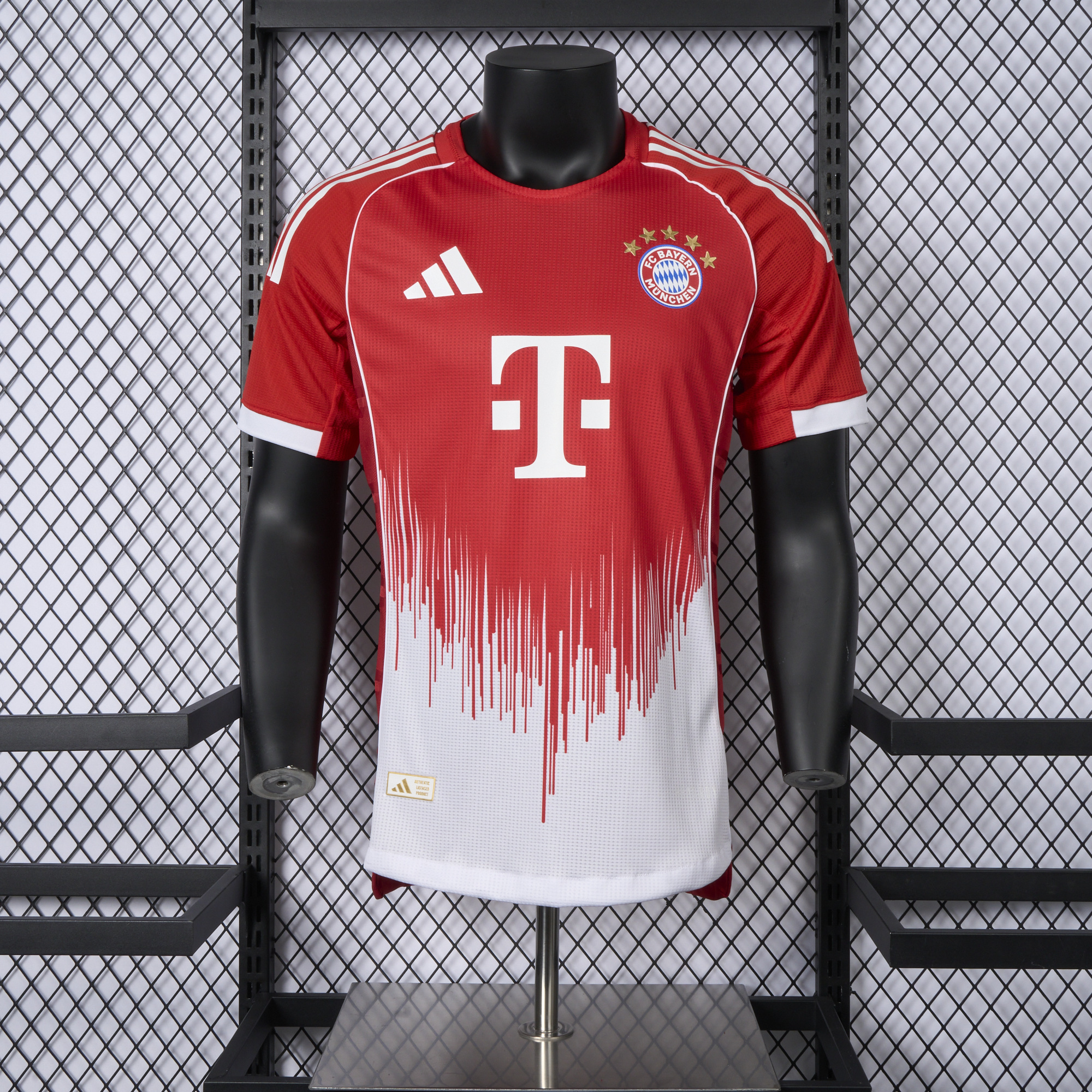 ManixJersey.com | Bayern Munich 25-26 Home Jersey (Informal-release Version 2) - Player Version -Customize Name, Number and Patch | Worldwide Shipping