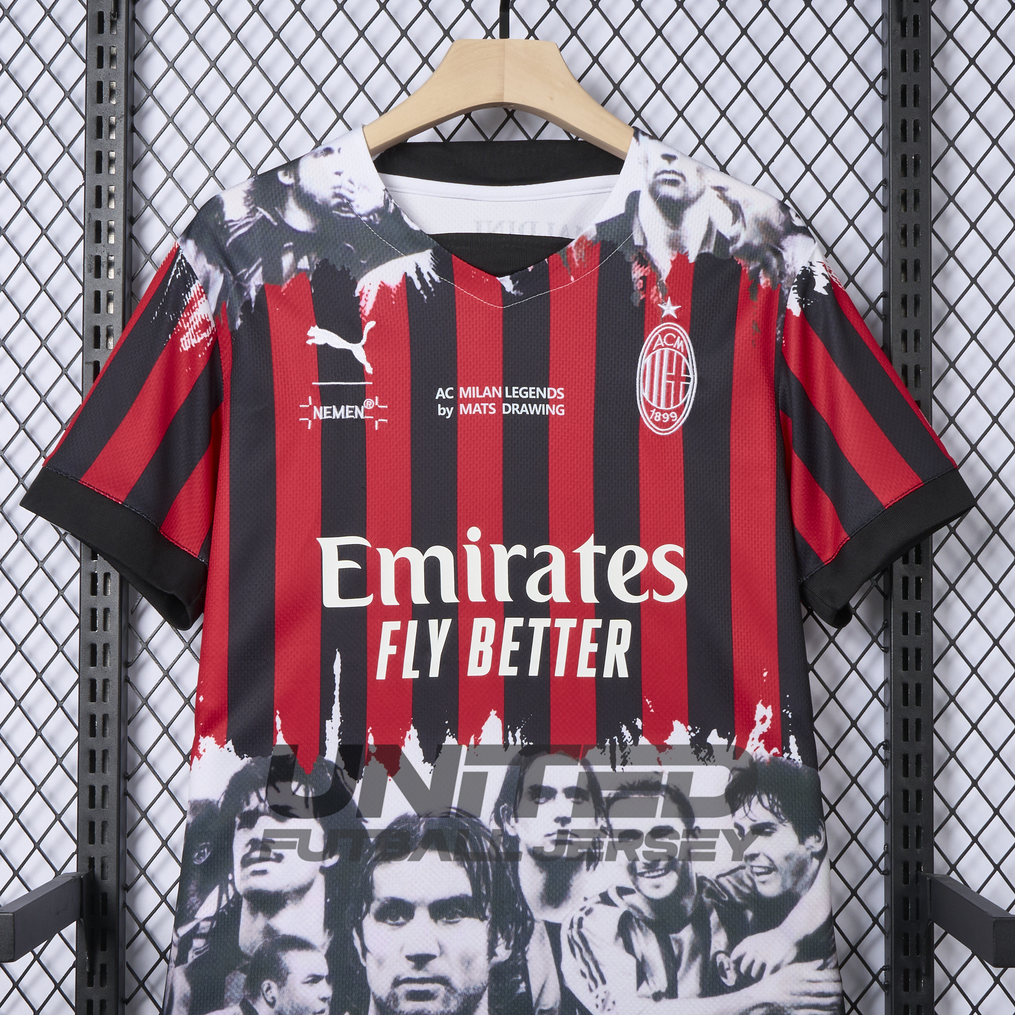 unitedfutballjersey-Retro AC Milan 22-23 Legendary Stars Special Edition Jersey - Fans Version