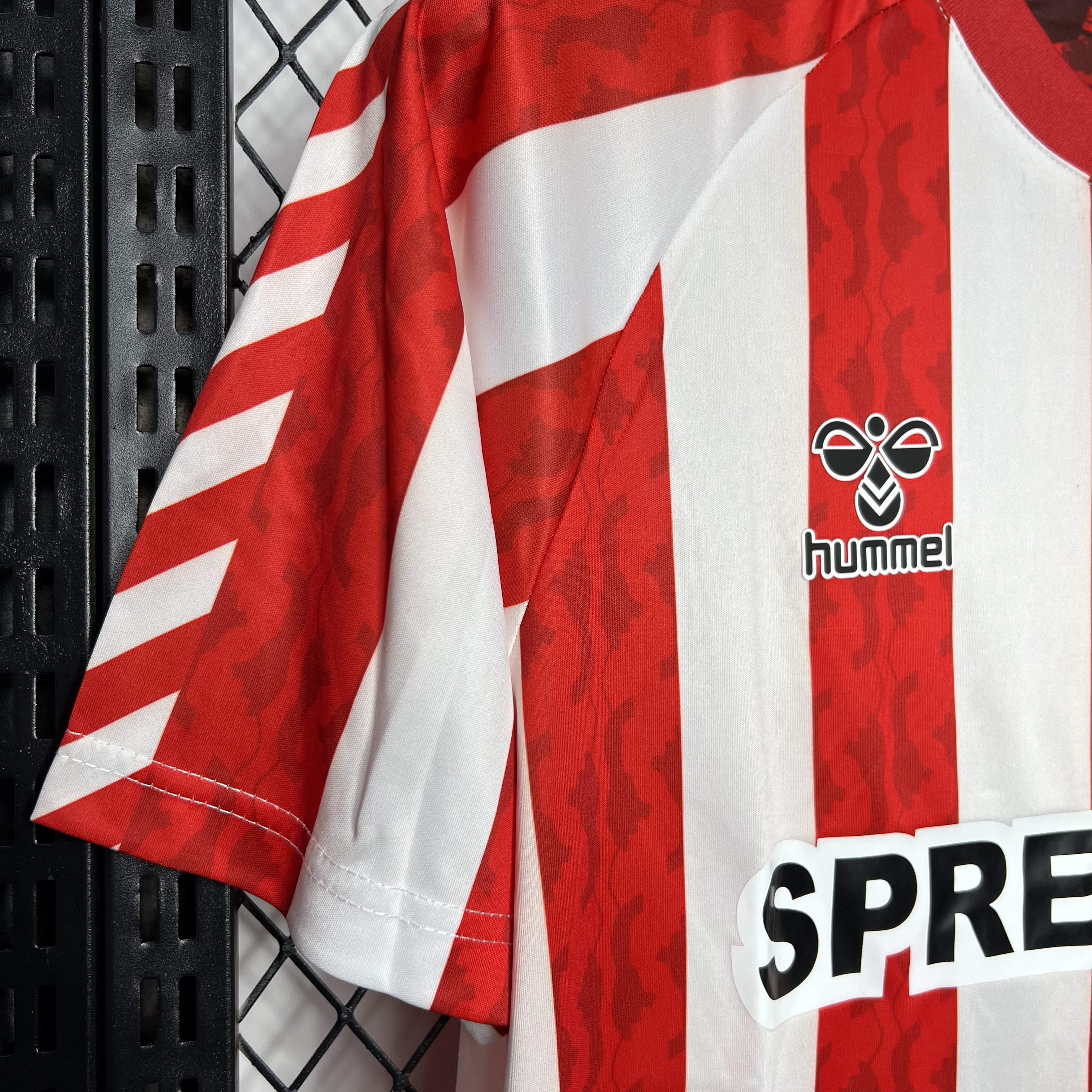 unitedfutballjersey-Sunderland 24-25 Home Stadium Jersey - Fans Version