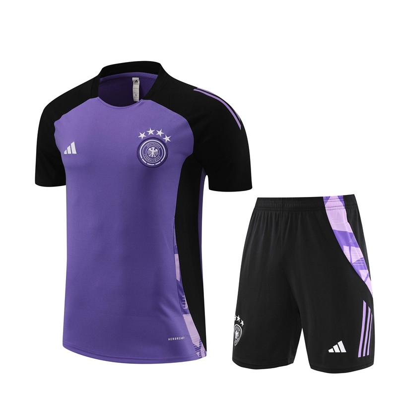 SIUjerseys-Germany 2024 Short-Sleeve Training Set - Purple