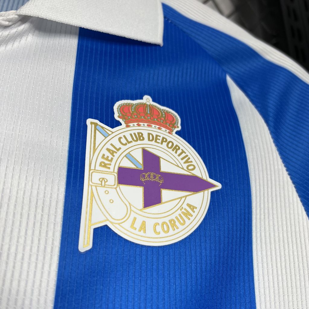 SIUjerseys-Deportivo de La Coruña 24-25 Home Stadium Jersey - Fans Version