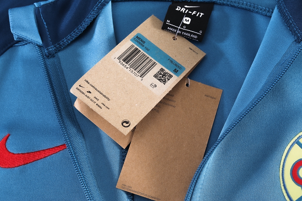 SIUjerseys-Club América 24-25 Jacket Training Tracksuit - Blue