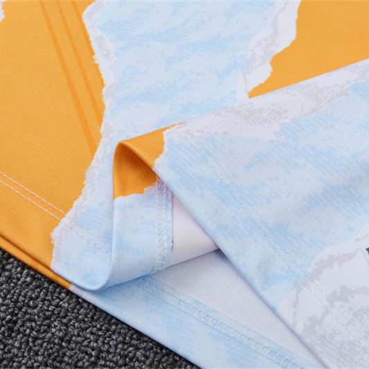 SIUjerseys-Real Madrid 2025 Kids Long Sleeve Training Set - Three Color Mixing