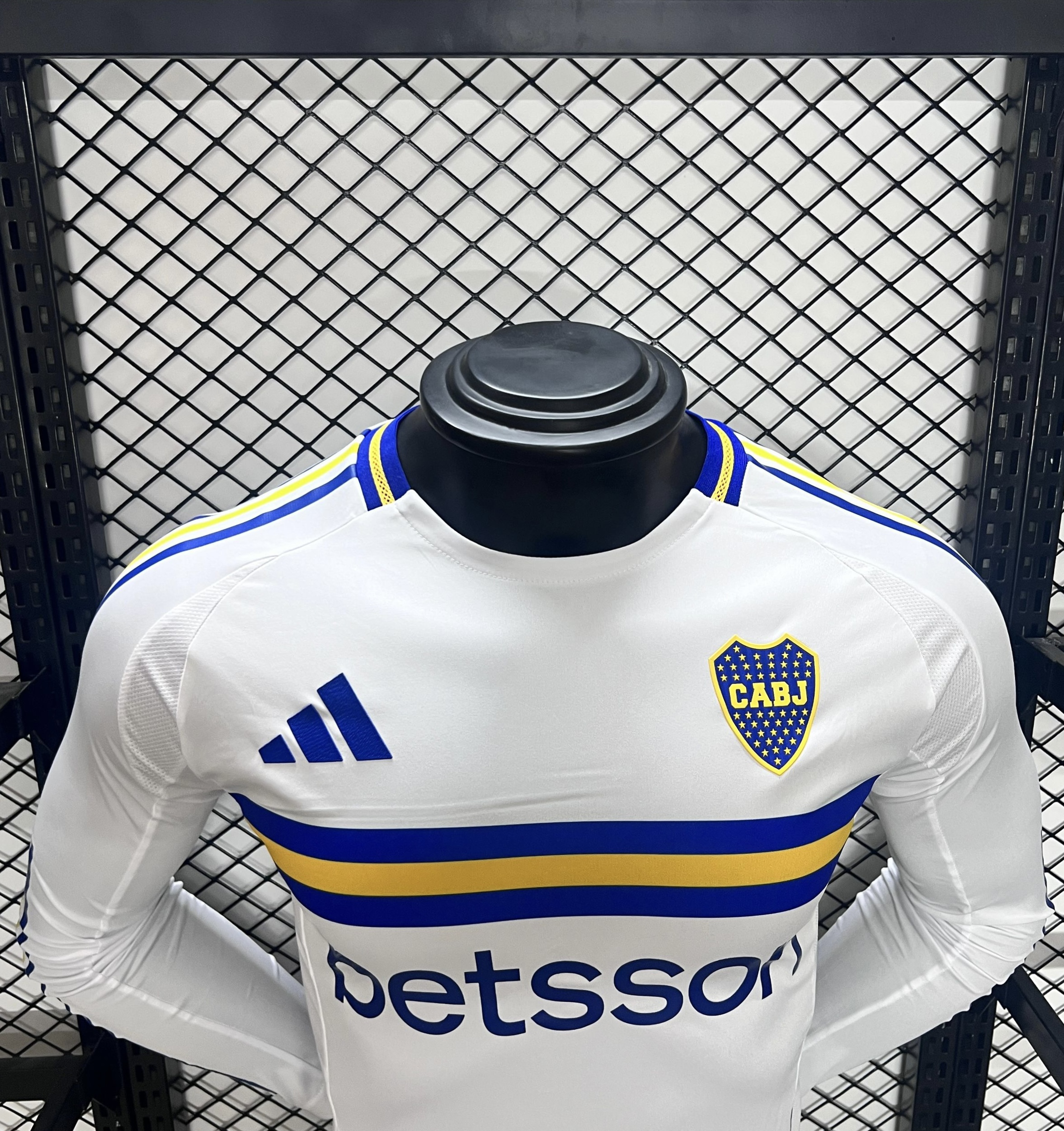 SIUjerseys-Boca Juniors 24-25 Away Long Sleeve Jersey - Player Version