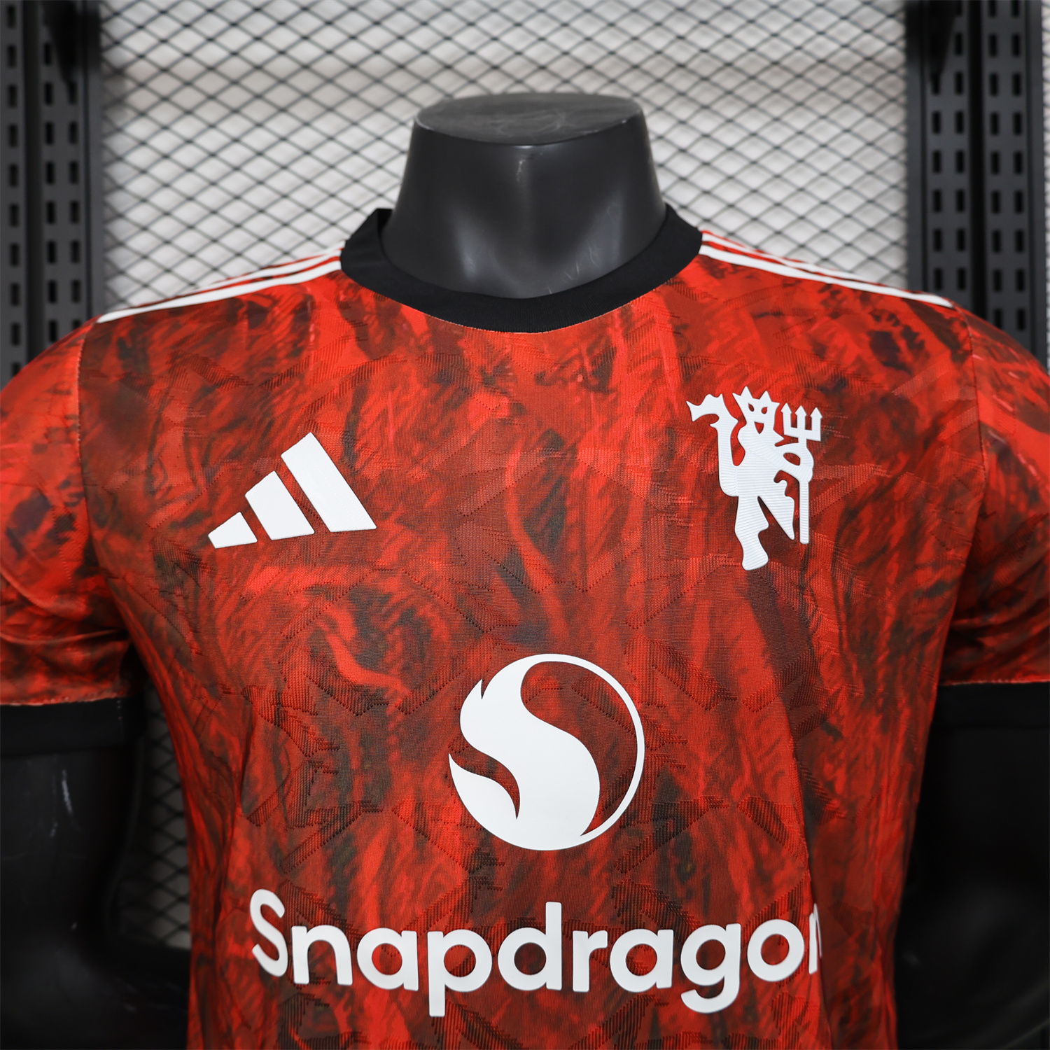 unitedfutballjersey-Manchester United 24-25 Red Fire Special Edition Jersey - Player Version