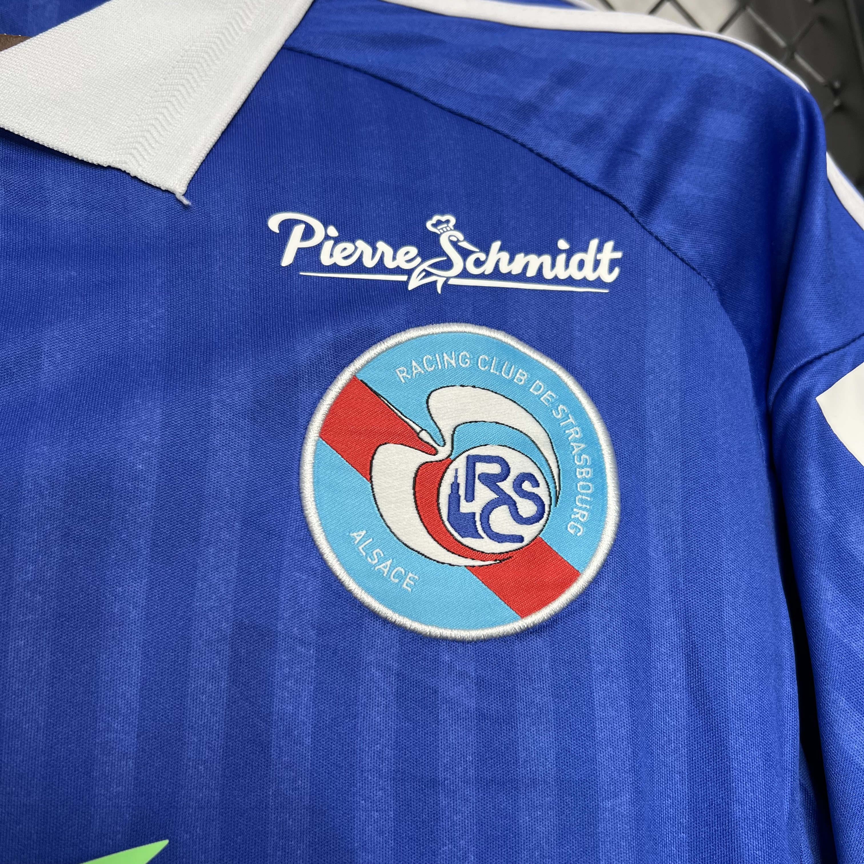 unitedfutballjersey-Strasbourg 24-25 Home Stadium Jersey - Fans Version