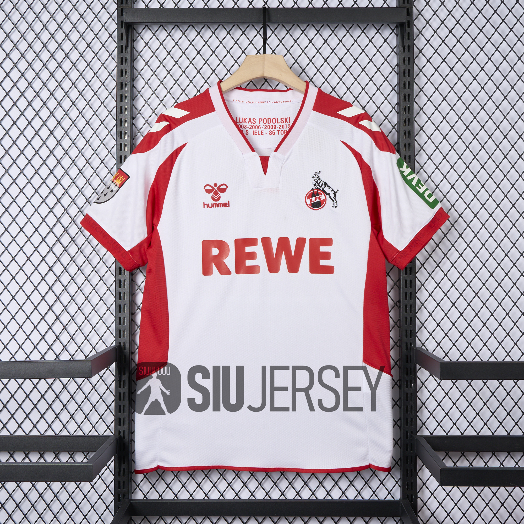 SIUjerseys-1. FC Köln 24-25 Podolski Special Edition Jersey - Fans Version