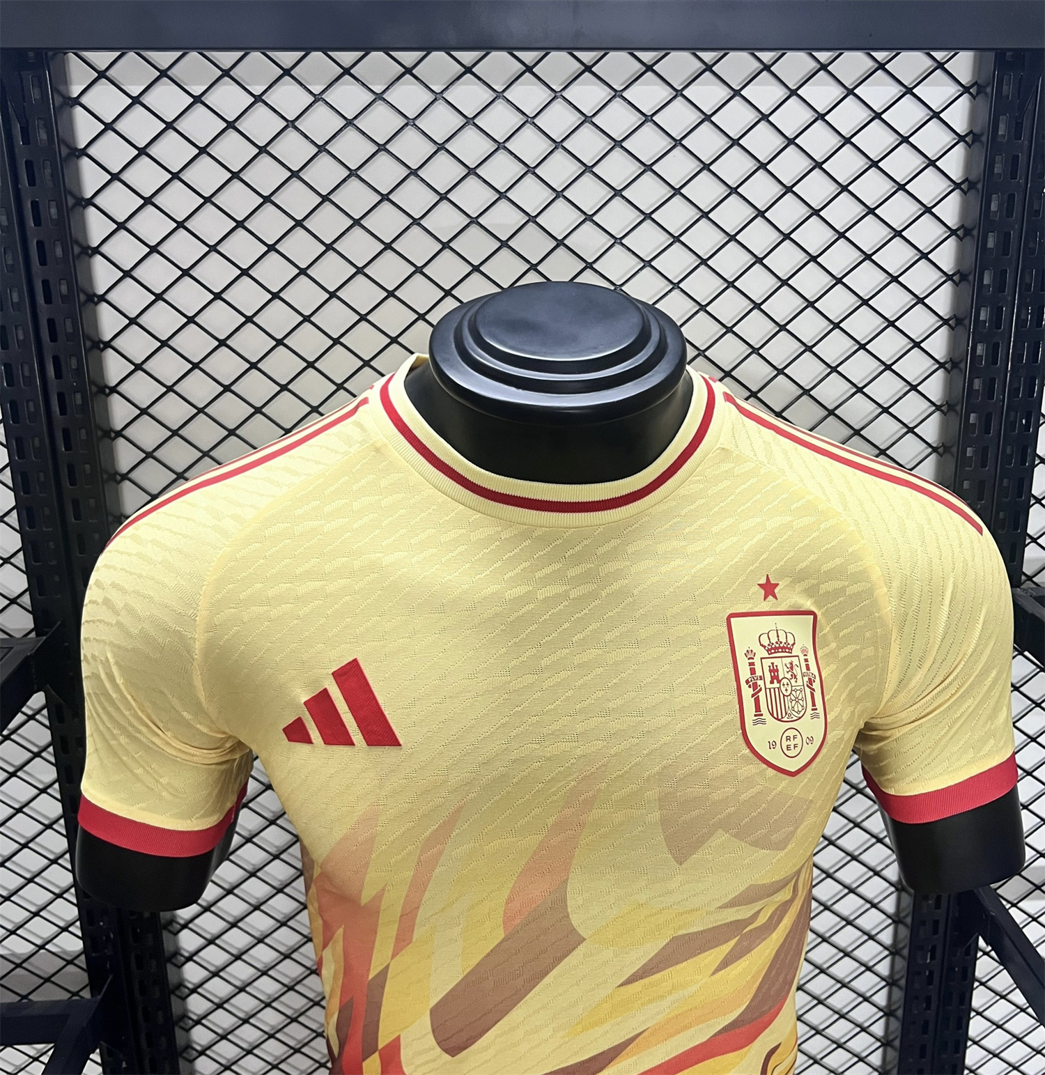 SIUjerseys-Spain 2024 Yellow Special Edition Jersey - Player Version