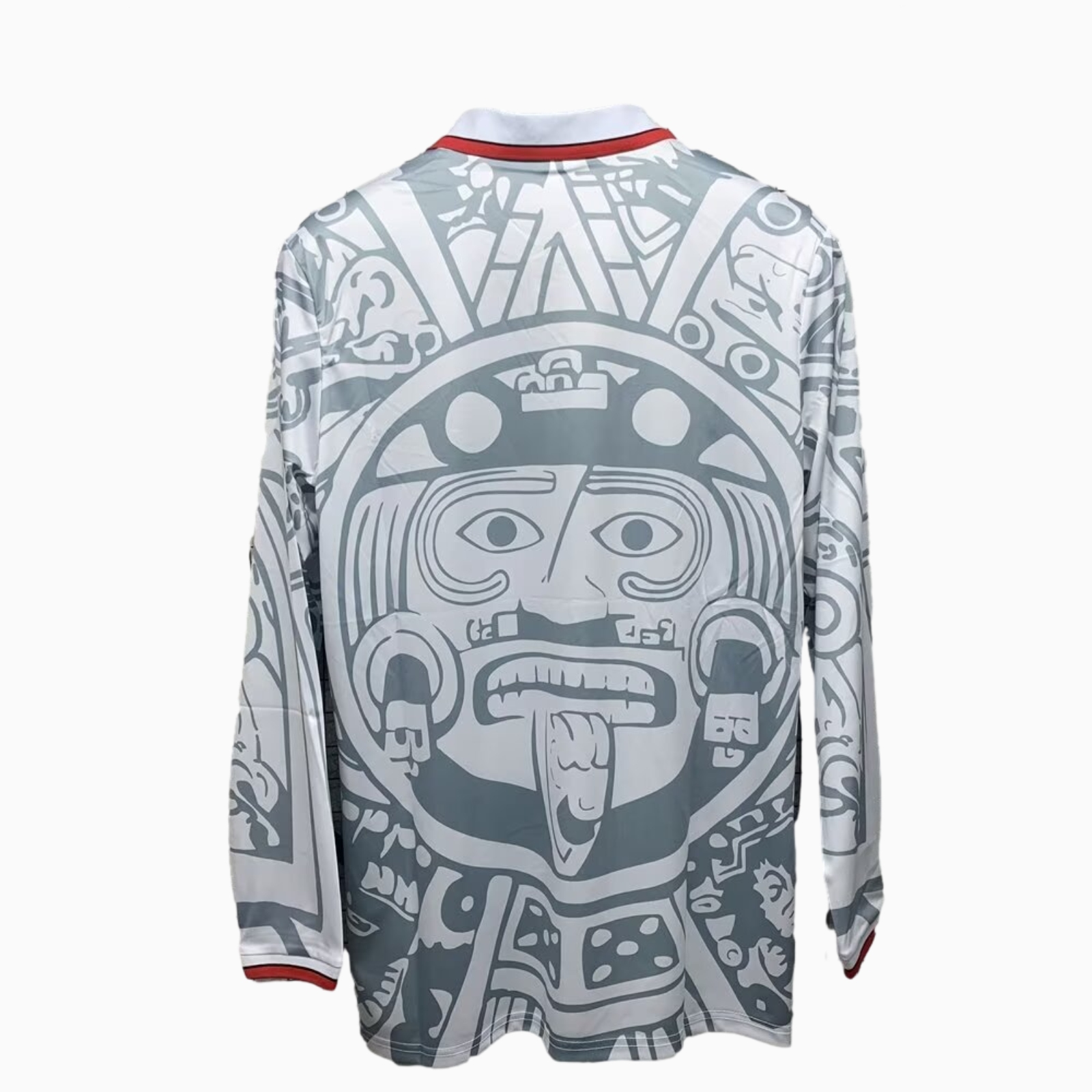 SIUjerseys-Retro Mexico 1998 Away Long Sleeves Jersey