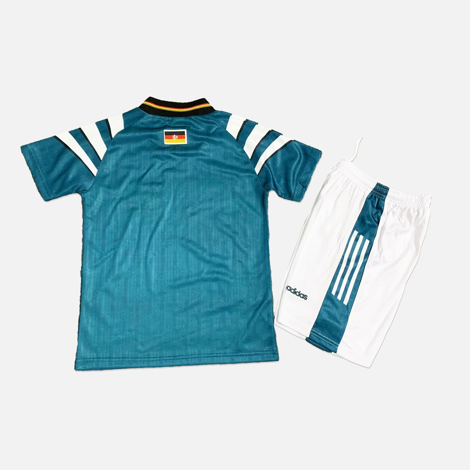SIUjerseys-Retro Germany 1996 Away Stadium Kids Kit