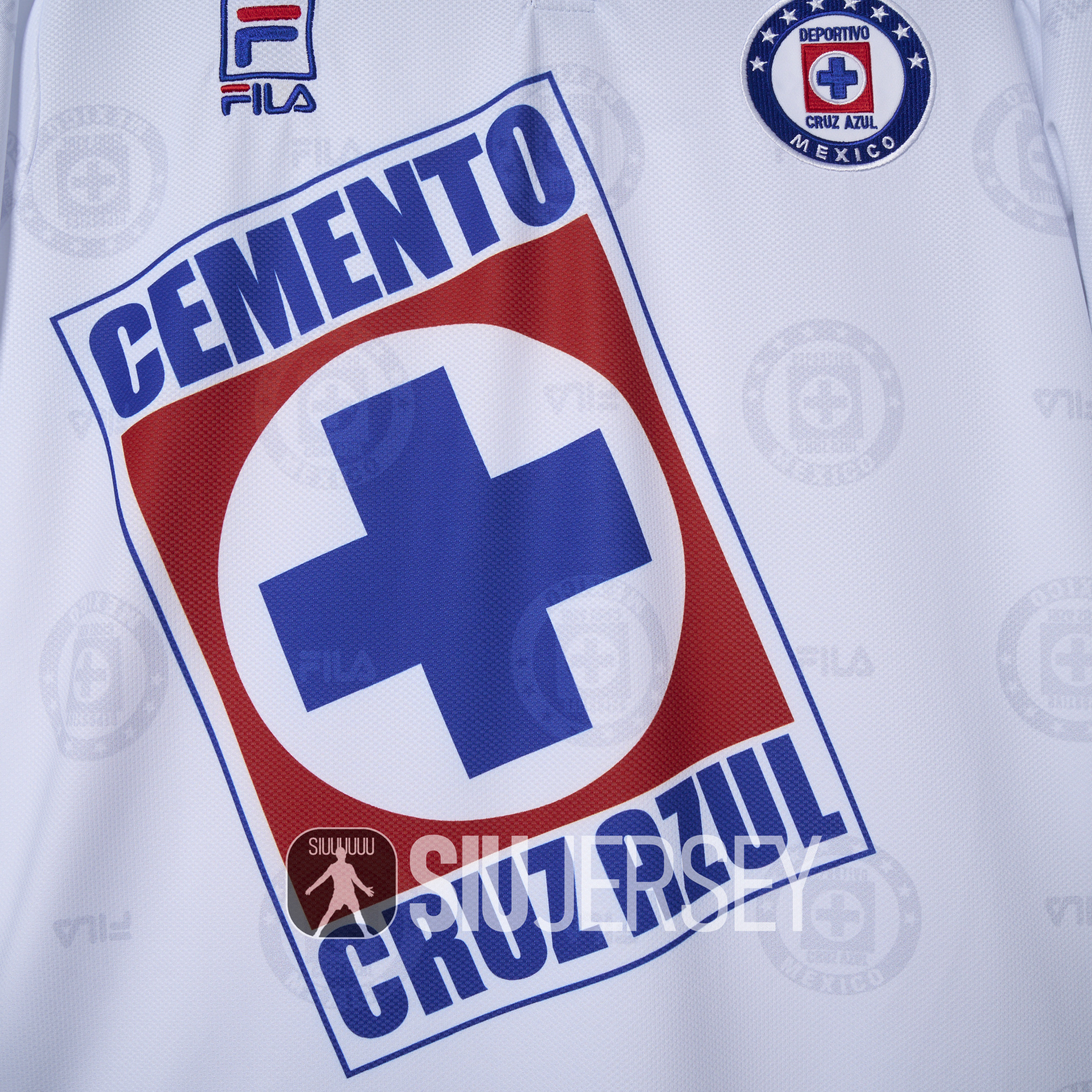 SIUjerseys-Retro Cruz Azul 1998-99 Away Jersey - Fans Version