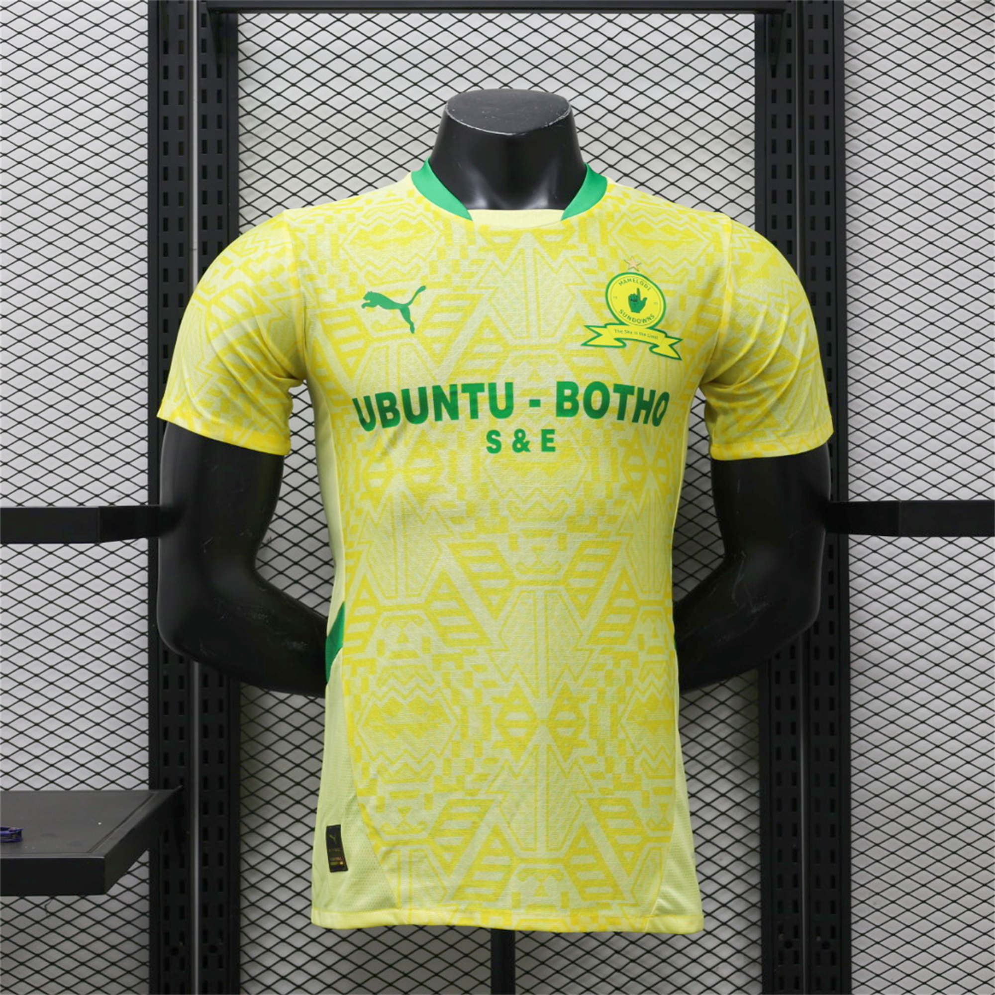 SIUjerseys-Mamelodi Sundowns 24-25 Home Stadium Jersey - Player Version