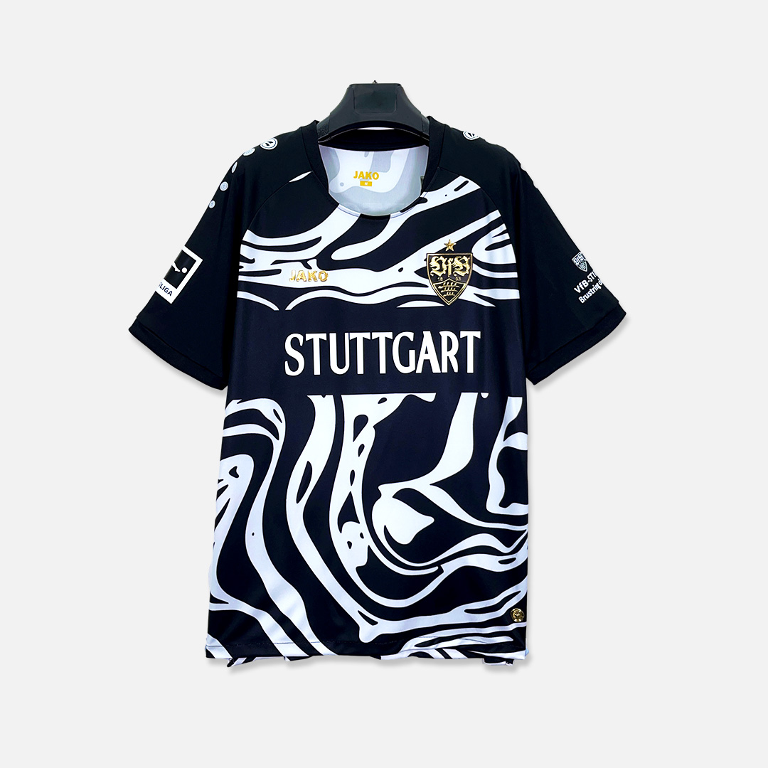 SIUjerseys-Stuttgart 23-24 Black Special Edition Jersey - Fans Version