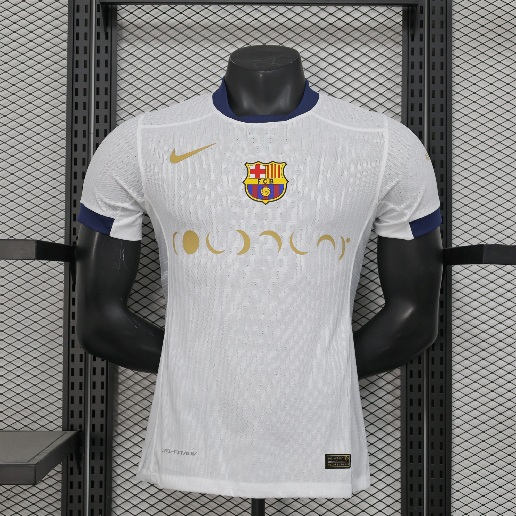 unitedfutballjersey-Barcelona X Coldplay 24-25 White Special Edition Jersey - Player Version