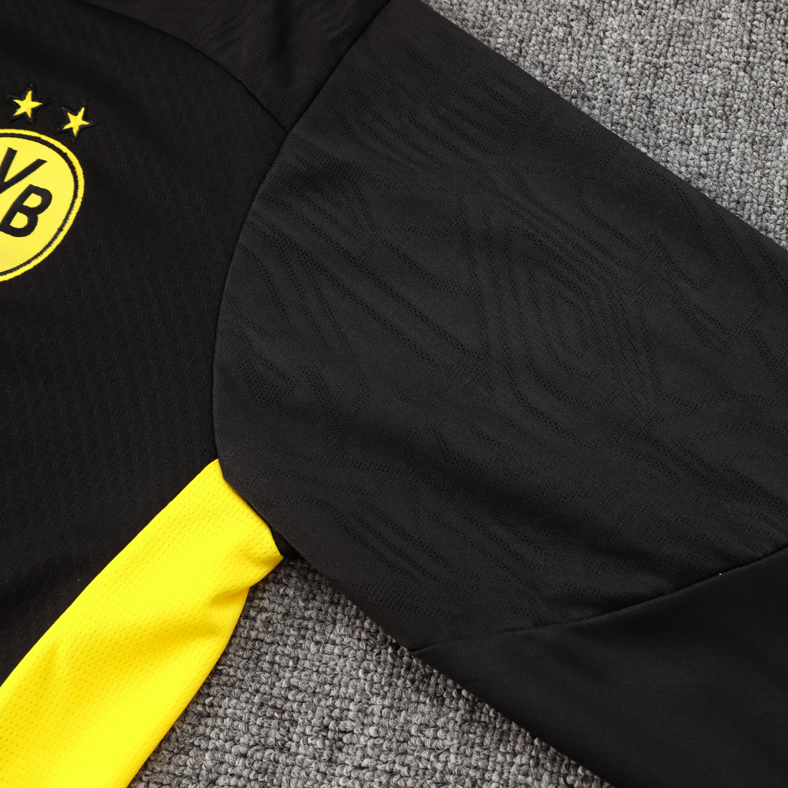 SIUjerseys-Dortmund 24-25 Long Sleeve Training Set - Player Version - Black