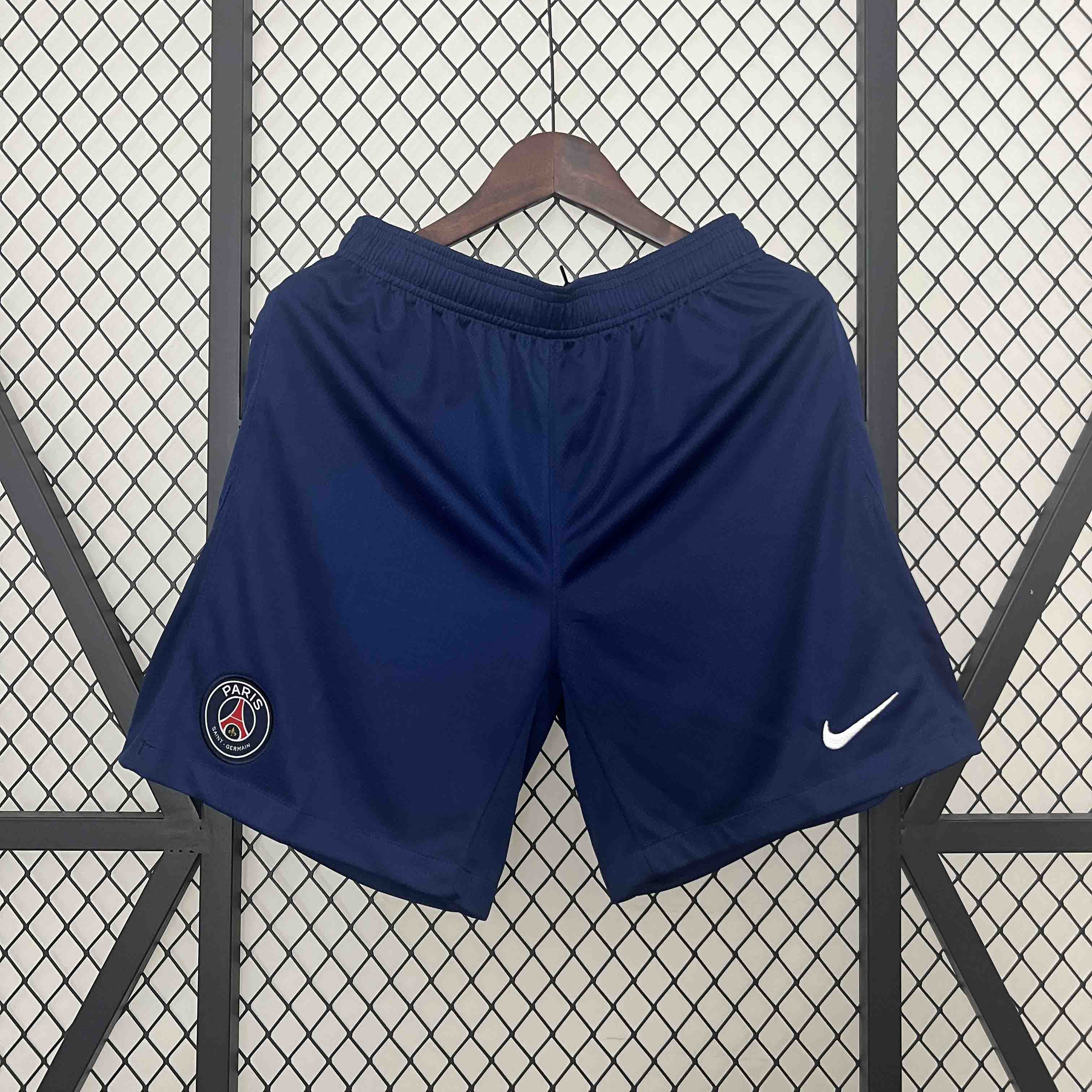 ManixJersey.com | Paris Saint-Germain PSG 2024-25 Home Shorts - Fans Version -Customize Name, Number and Patch | Worldwide Shipping