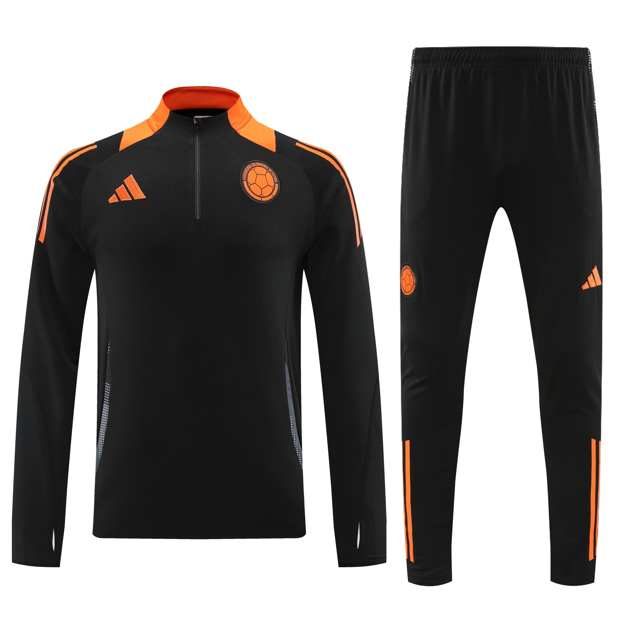 SIUjerseys-Colombia 2024 Long Sleeve Training Set - Black