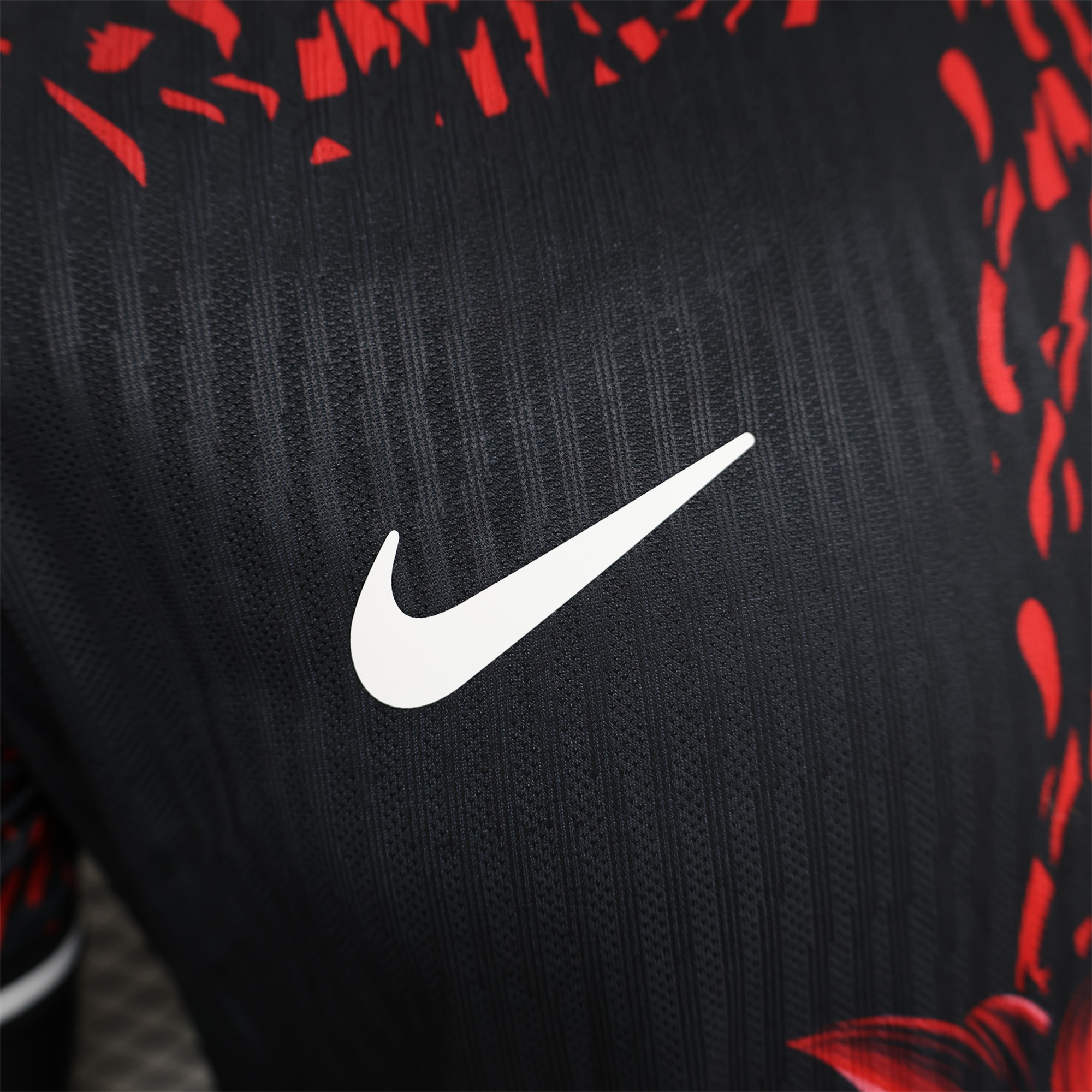 SIUjerseys-Barcelona 24-25 Balck and Red Lion Special Edition Jersey - Player Version