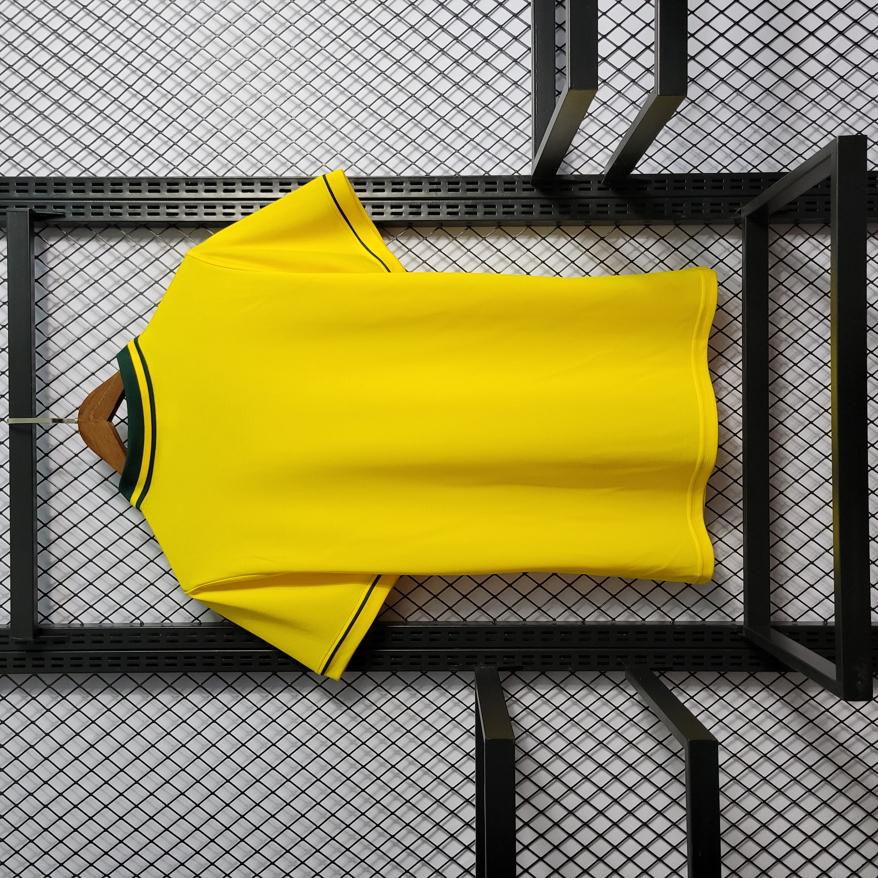 SIUjerseys-Retro Brazil 1994 Home Stadium Jersey