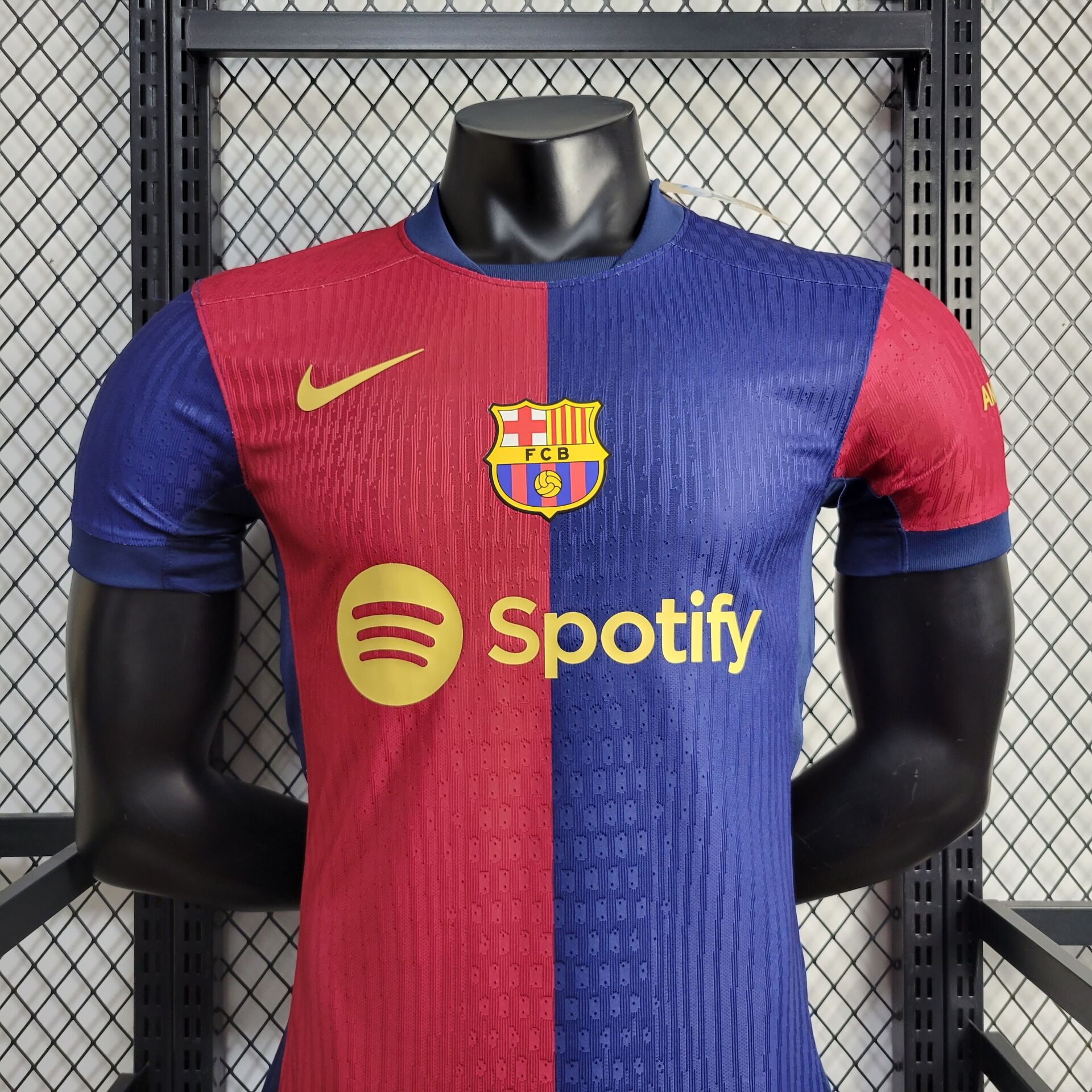 unitedfutballjersey-Barcelona 24-25 Home Stadium Jersey - Player Version
