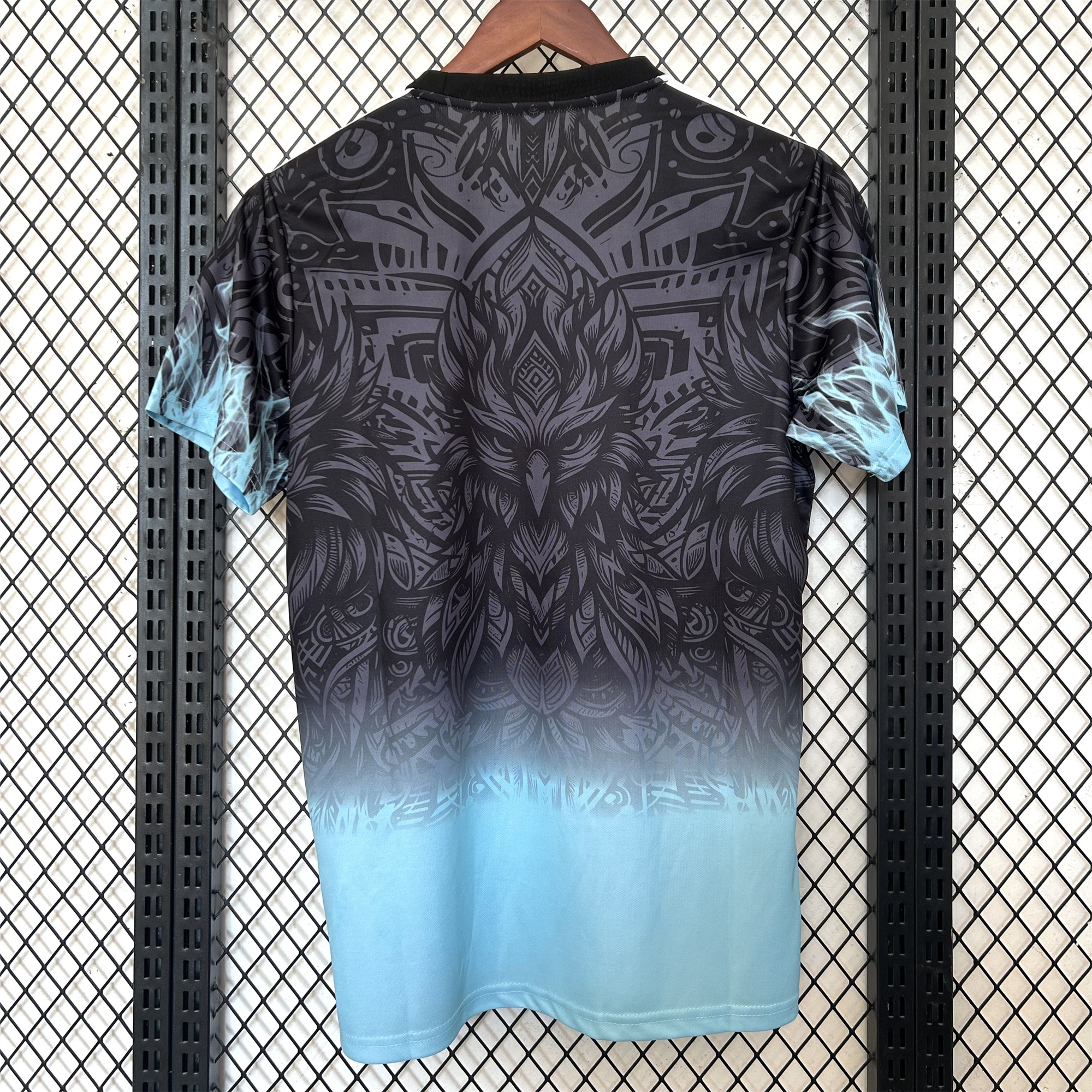 SIUjerseys-Liver.pool 24-25 Blue Fire Phoenix Special Edition Jersey - Fans Version