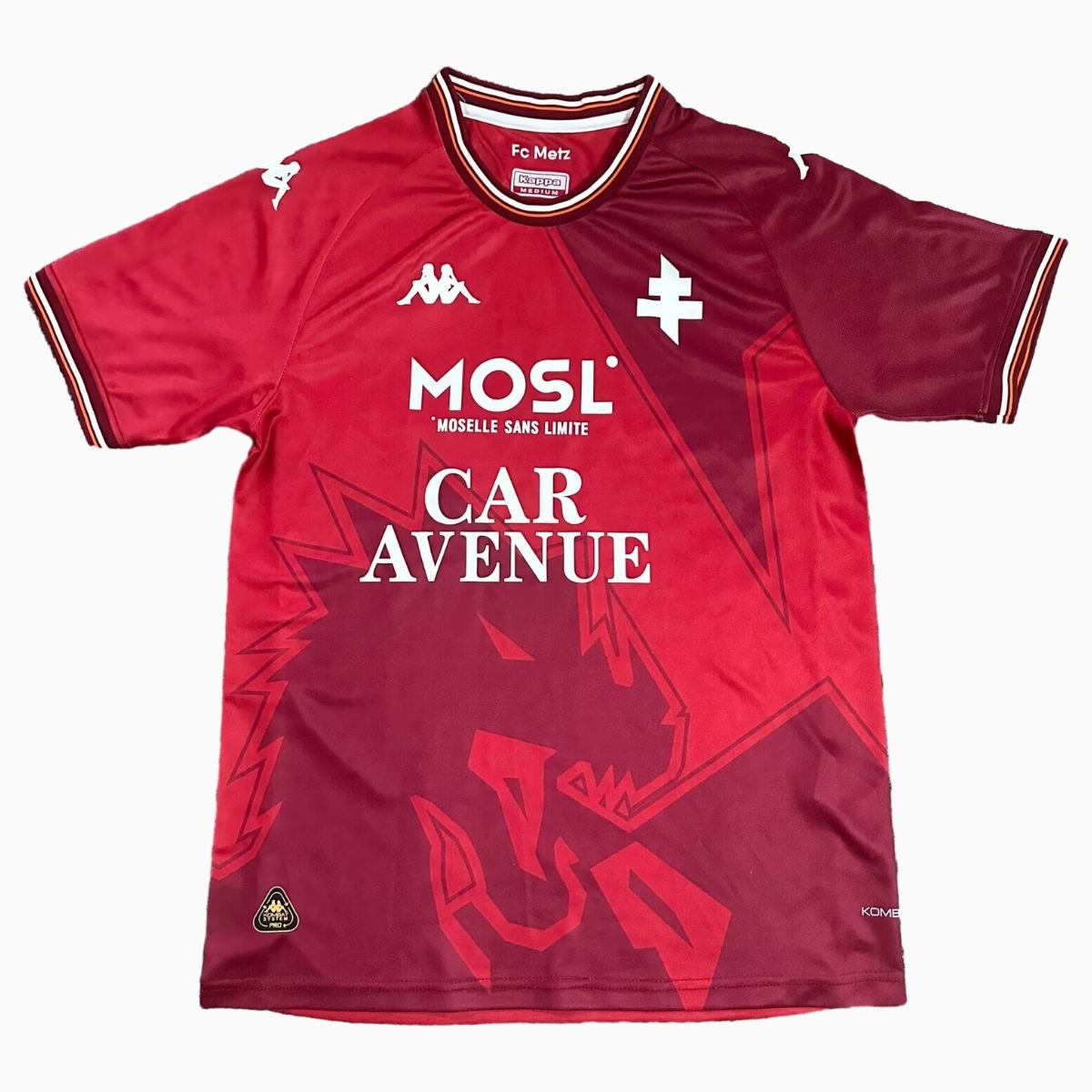 unitedfutballjersey-Metz 24-25 Home Jersey - Fans Version