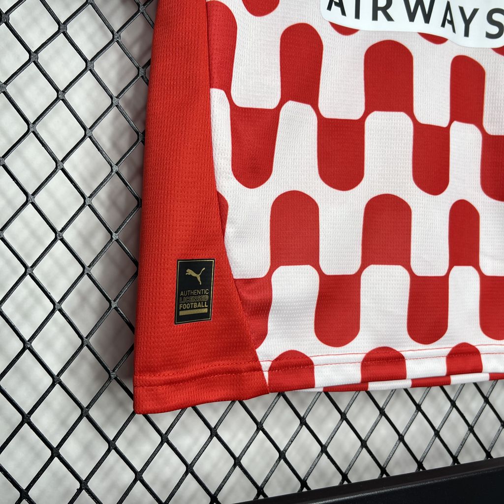 SIUjerseys-Girona 24-25 Home Stadium Kids Kit