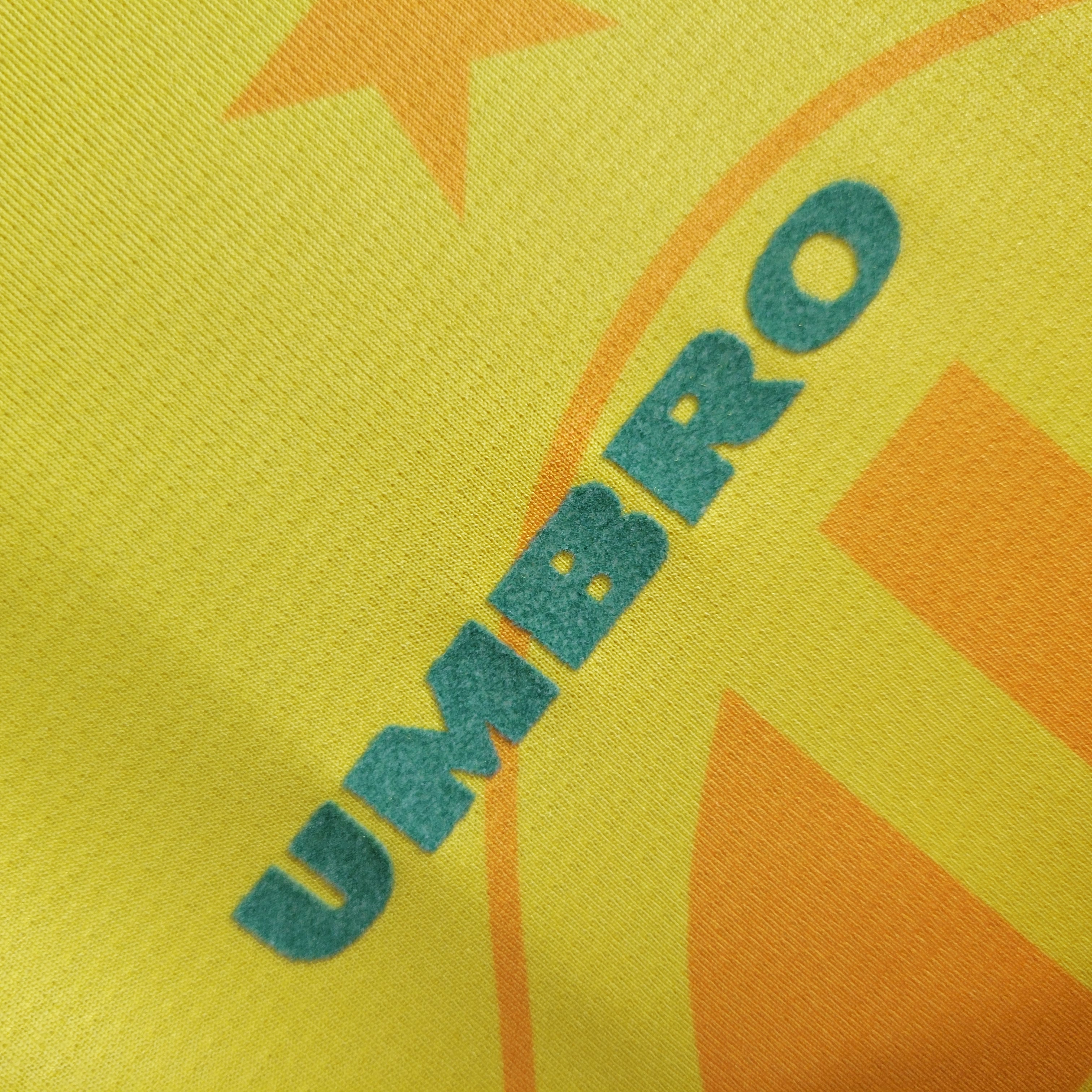 SIUjerseys-Retro Brazil 1994 Home Stadium Jersey