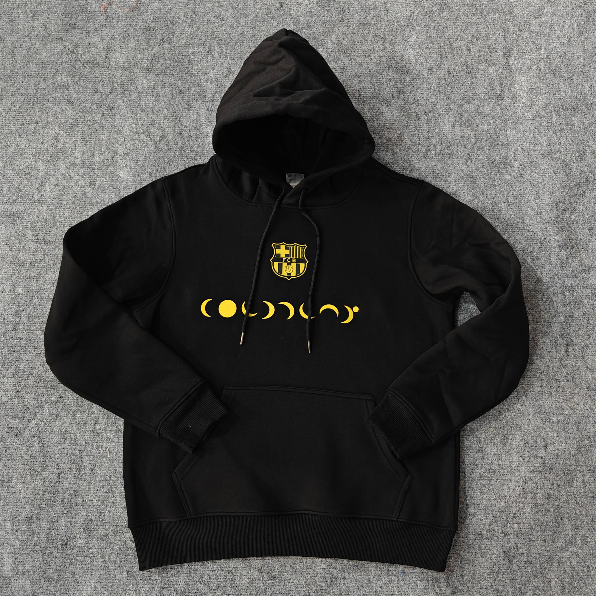 unitedfutballjersey-Barcelona X Coldplay 24-25 Moon Silhouette Hoodie - Black