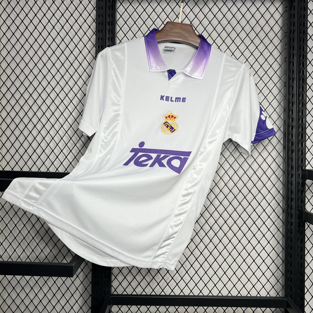 SIUjerseys-Retro Real Madrid 1997-98 Home Stadium Jersey