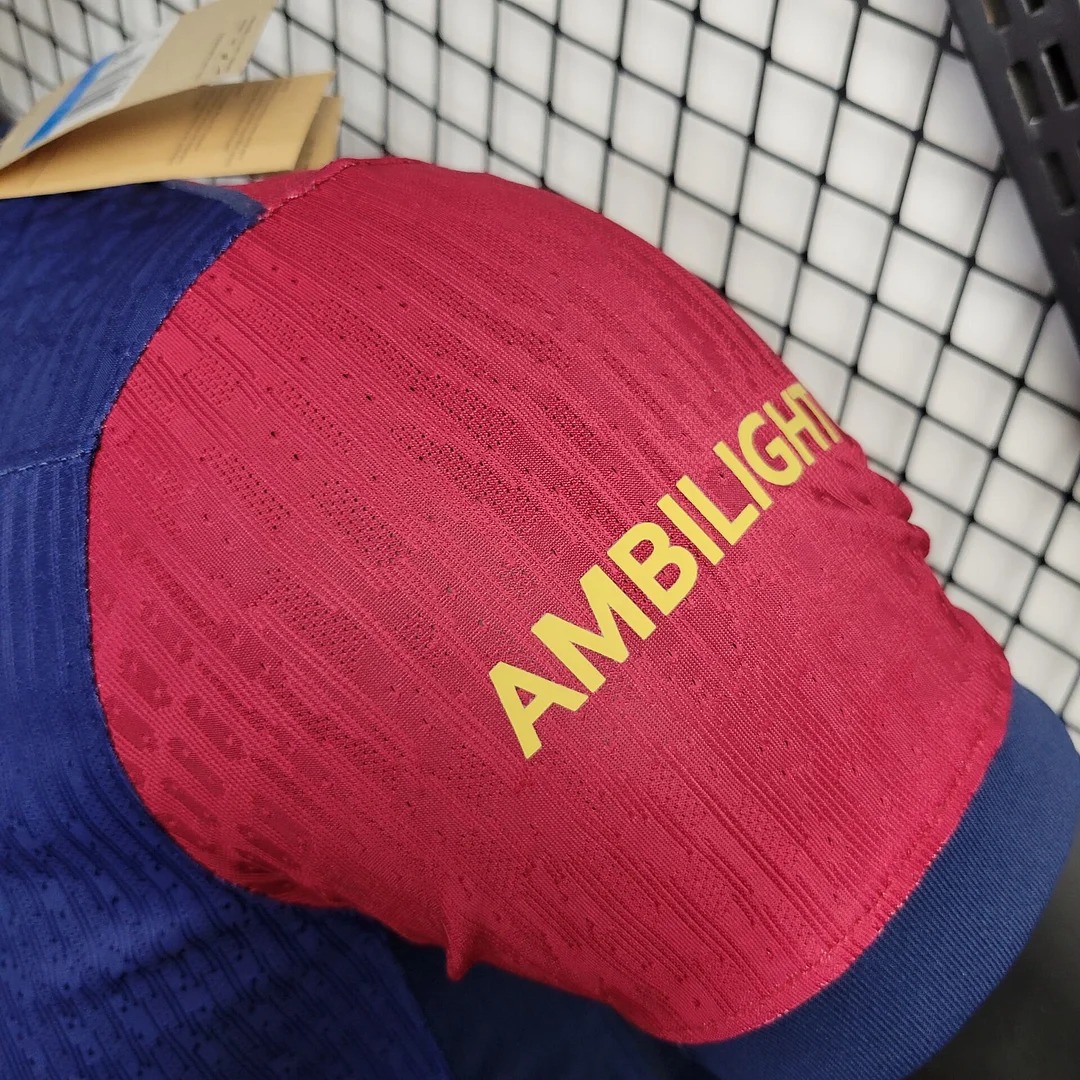 unitedfutballjersey-Barcelona 24-25 Home Stadium Jersey - Player Version