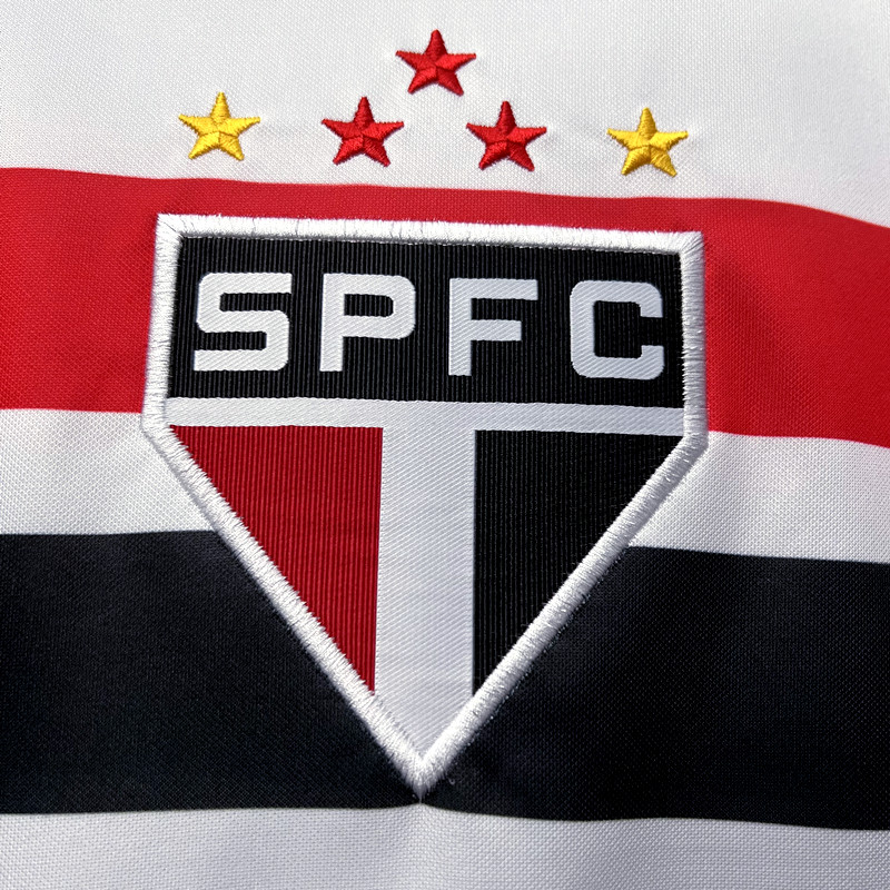 unitedfutballjersey-Sao Paulo 2024 Home Stadium Jersey - Fans Version