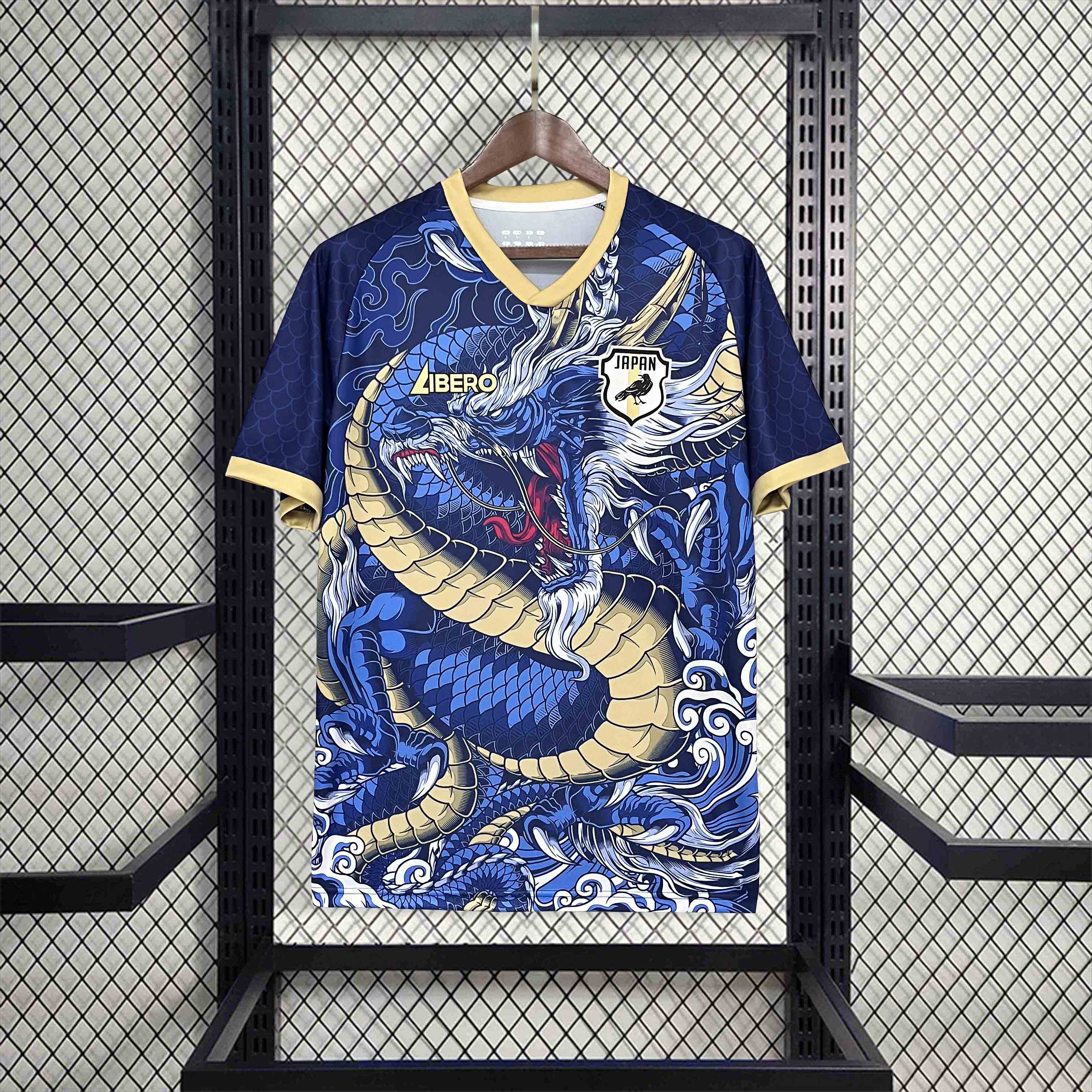 SIUjerseys-Japan 2024 Blue Dragon Special Edition Jersey - Fans Version