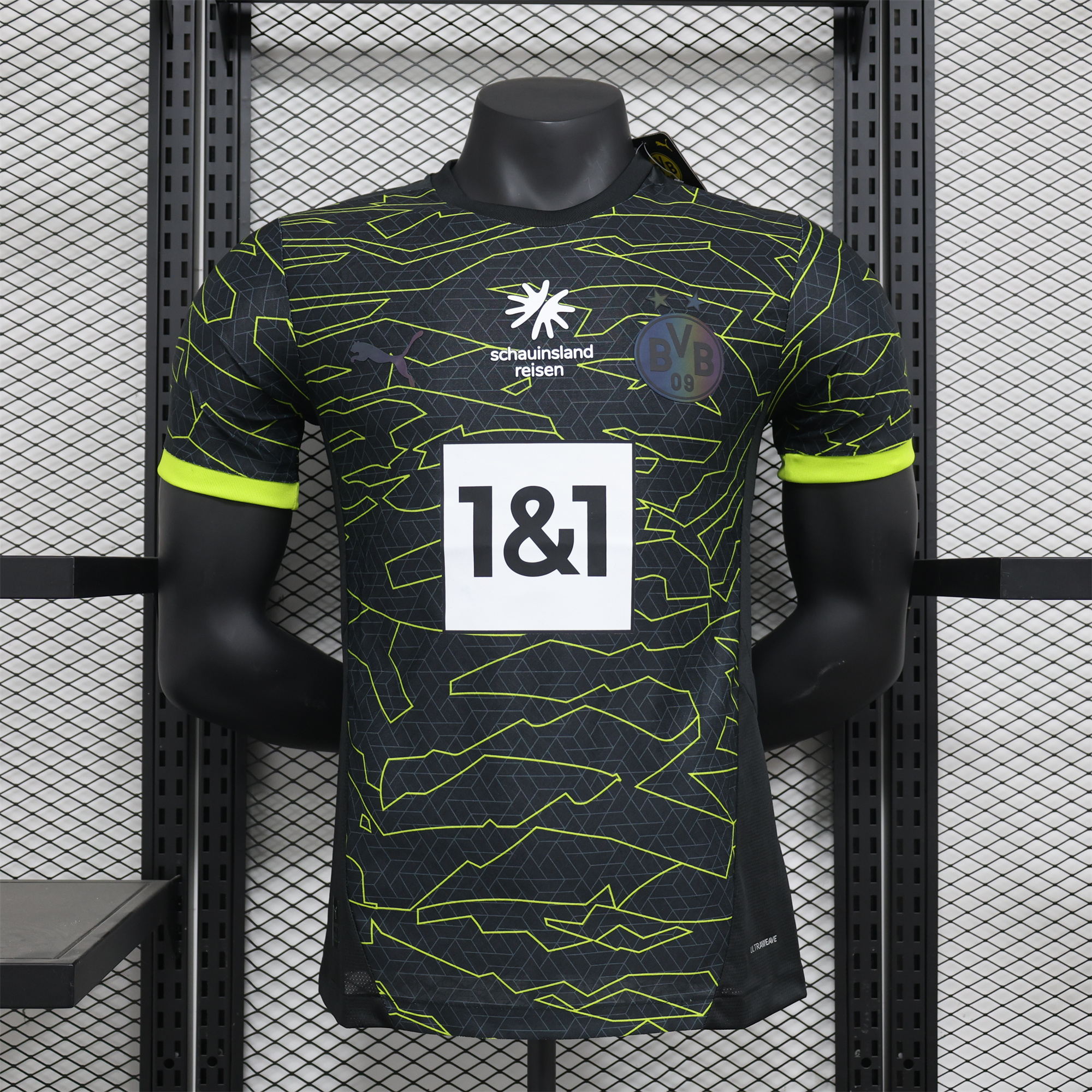 JerseysGala.com | Dortmund 24-25 E-football Team Black Special Jersey - Player Version -Customize Name, Number and Patch | Worldwide Shipping