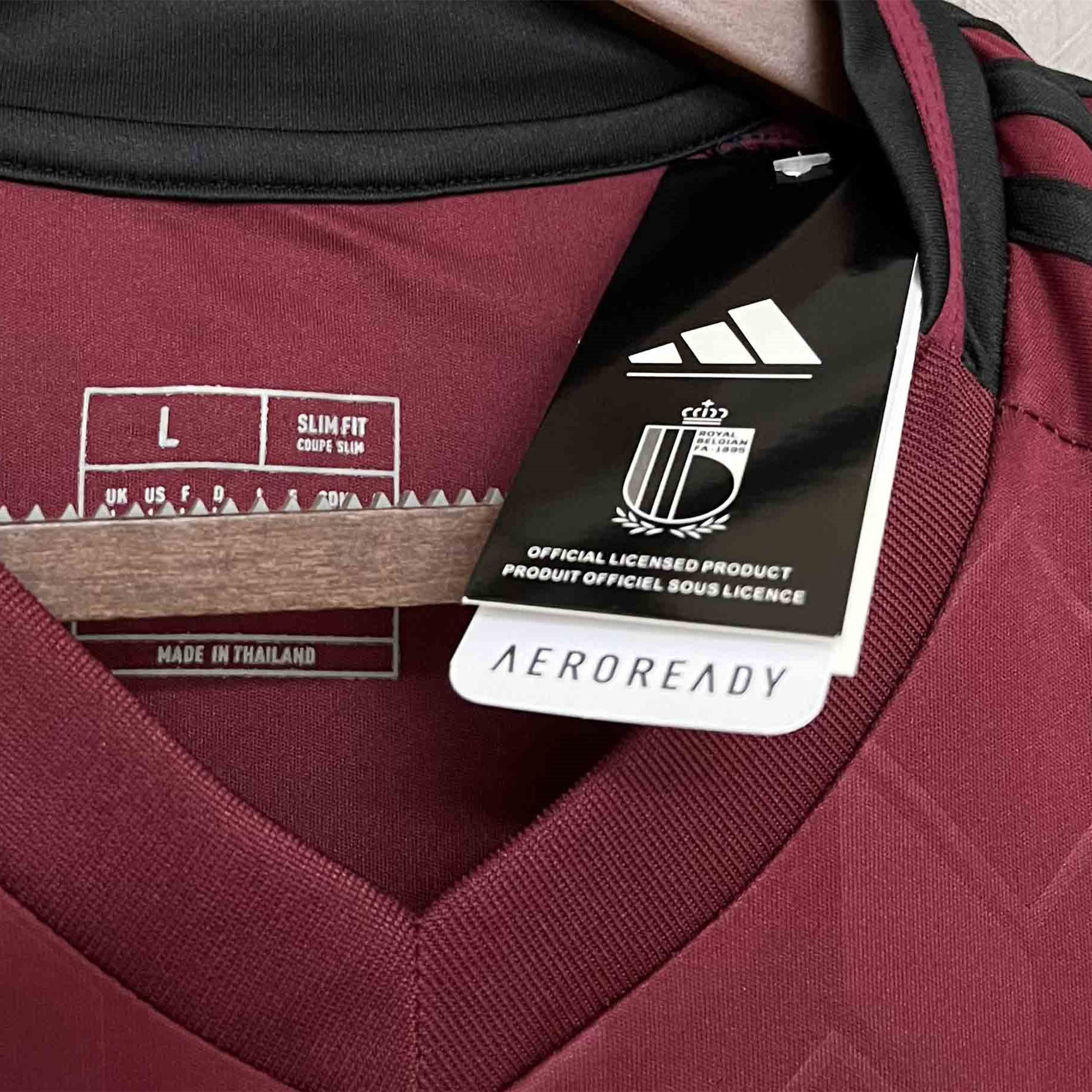 SIUjerseys-Belgium 2024 Home Stadium Jersey - Fans Version