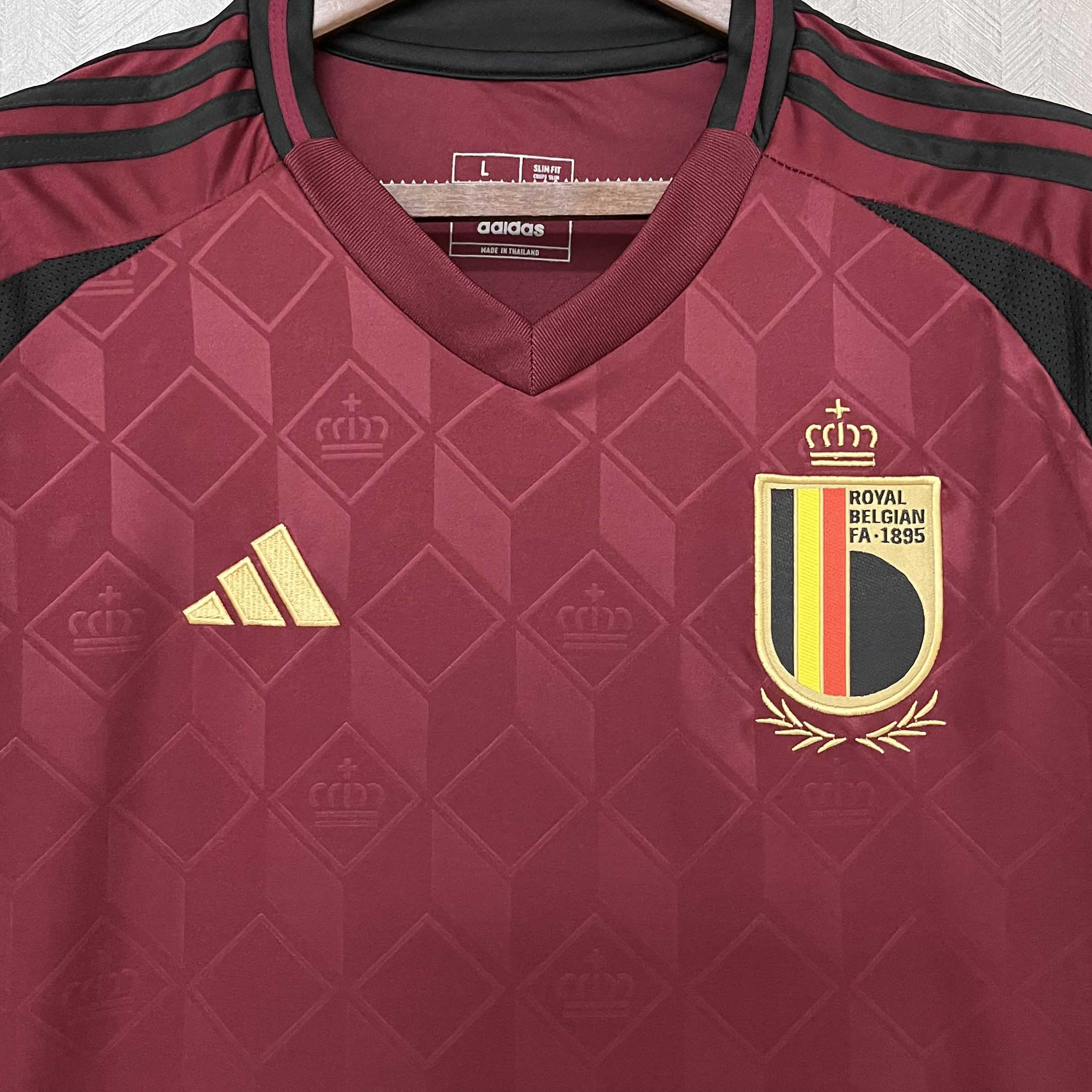 SIUjerseys-Belgium 2024 Home Stadium Jersey - Fans Version