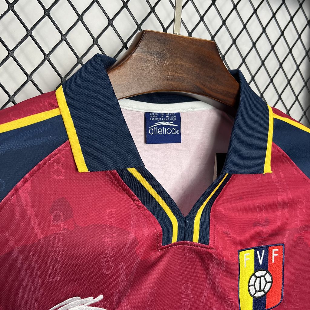 SIUjerseys-Retro Venezuela 2000 Home Stadium Jersey