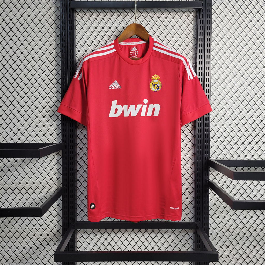 SIUjerseys-Retro Real Madrid 11-12 Third Red Jersey