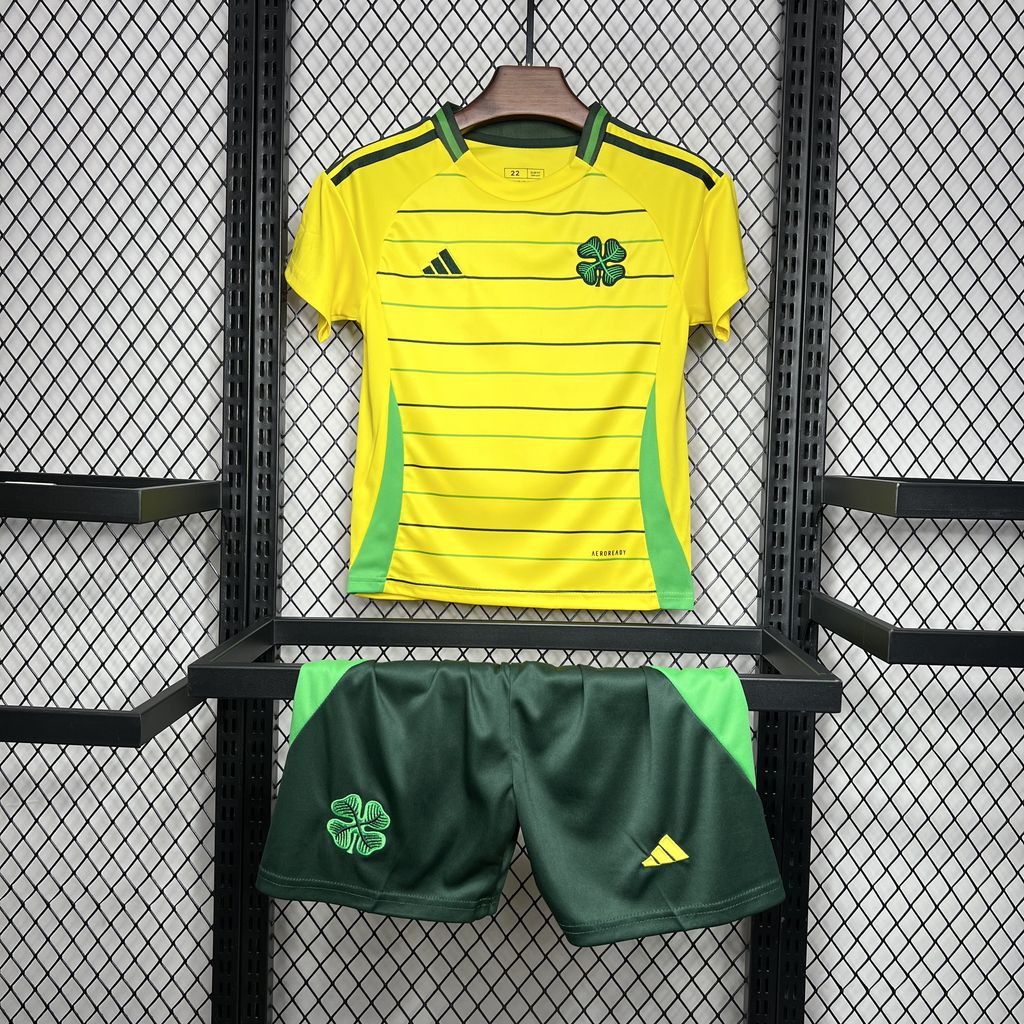 SIUjerseys-Celtic 24-25 Away Kids Kit