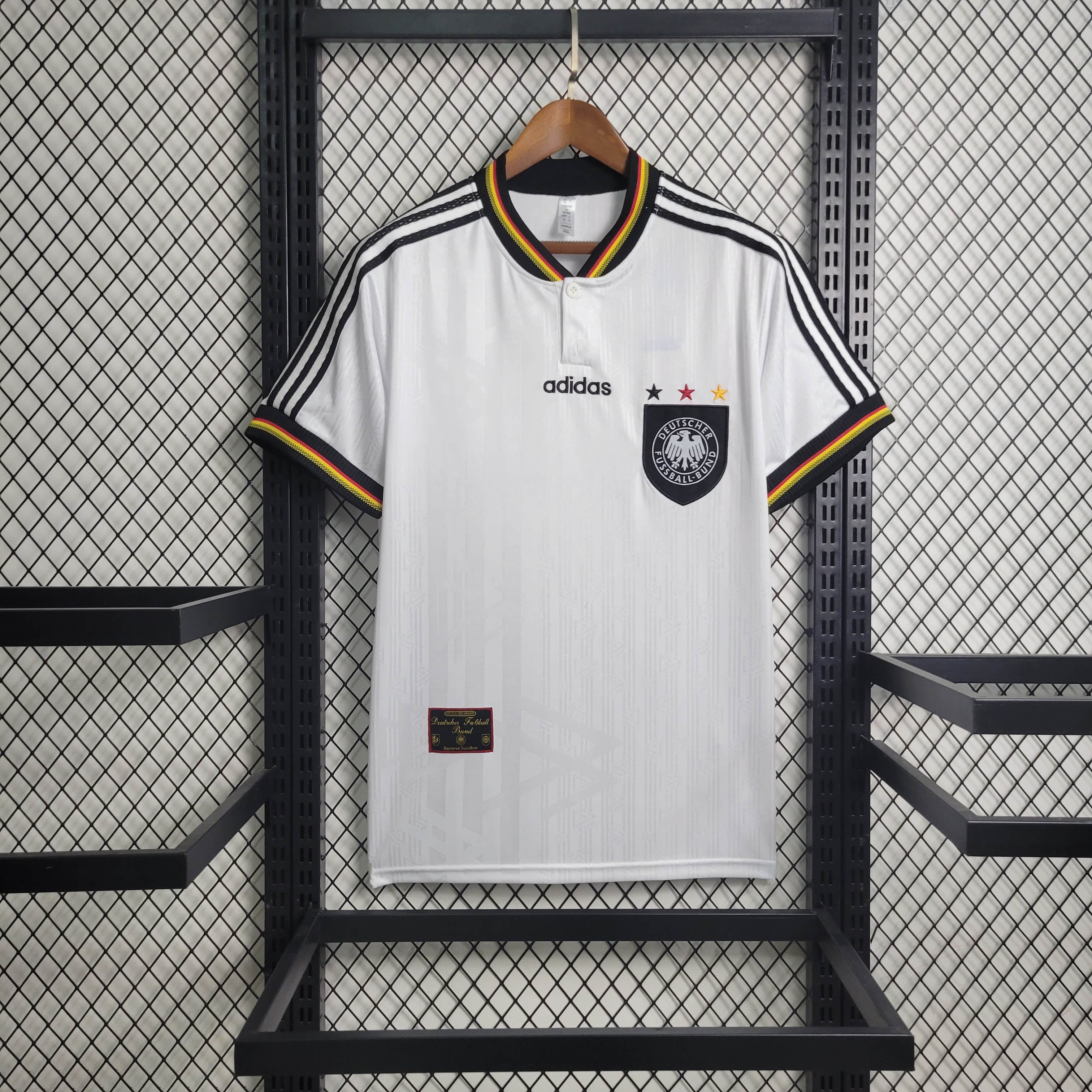 unitedfutballjersey-Retro Germany 1996 Home Stadium Jersey