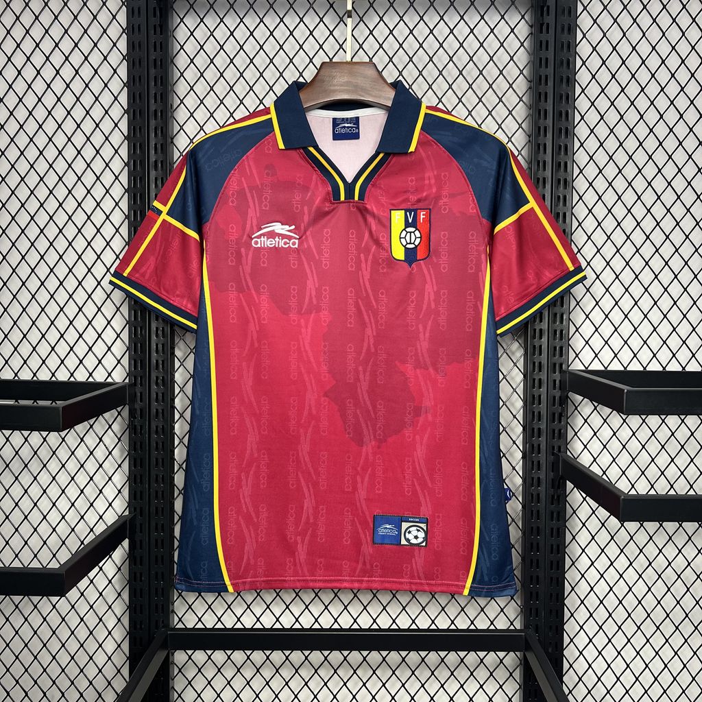 SIUjerseys-Retro Venezuela 2000 Home Stadium Jersey