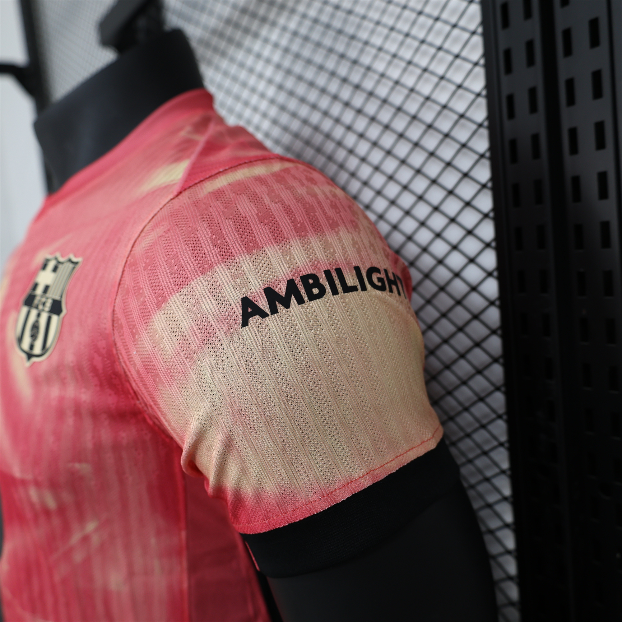 SIUjerseys-Barcelona 24-25 Orange Red Concept Edition Jersey - Player Version