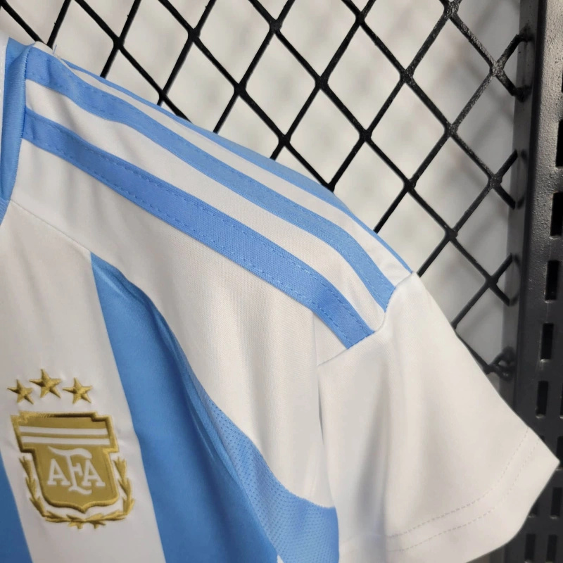 SIUjerseys-Argentina 2024 Home Stadium Kids Kit