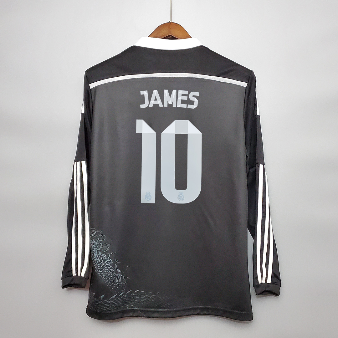 SIUjerseys-Retro Real Madrid 14-15 Third Away Long Sleeve Jersey