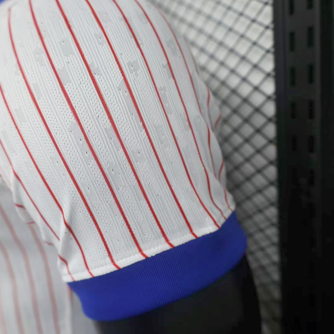 SIUjerseys-France 2024 Away Stadium Jersey - Player Version