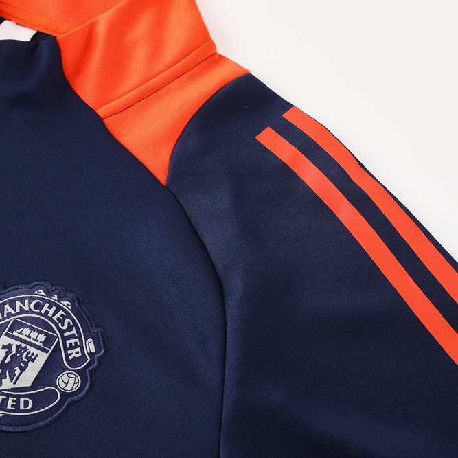 SIUjerseys-Manchester United 24-25 Jacket Training Tracksuit - Royal Blue