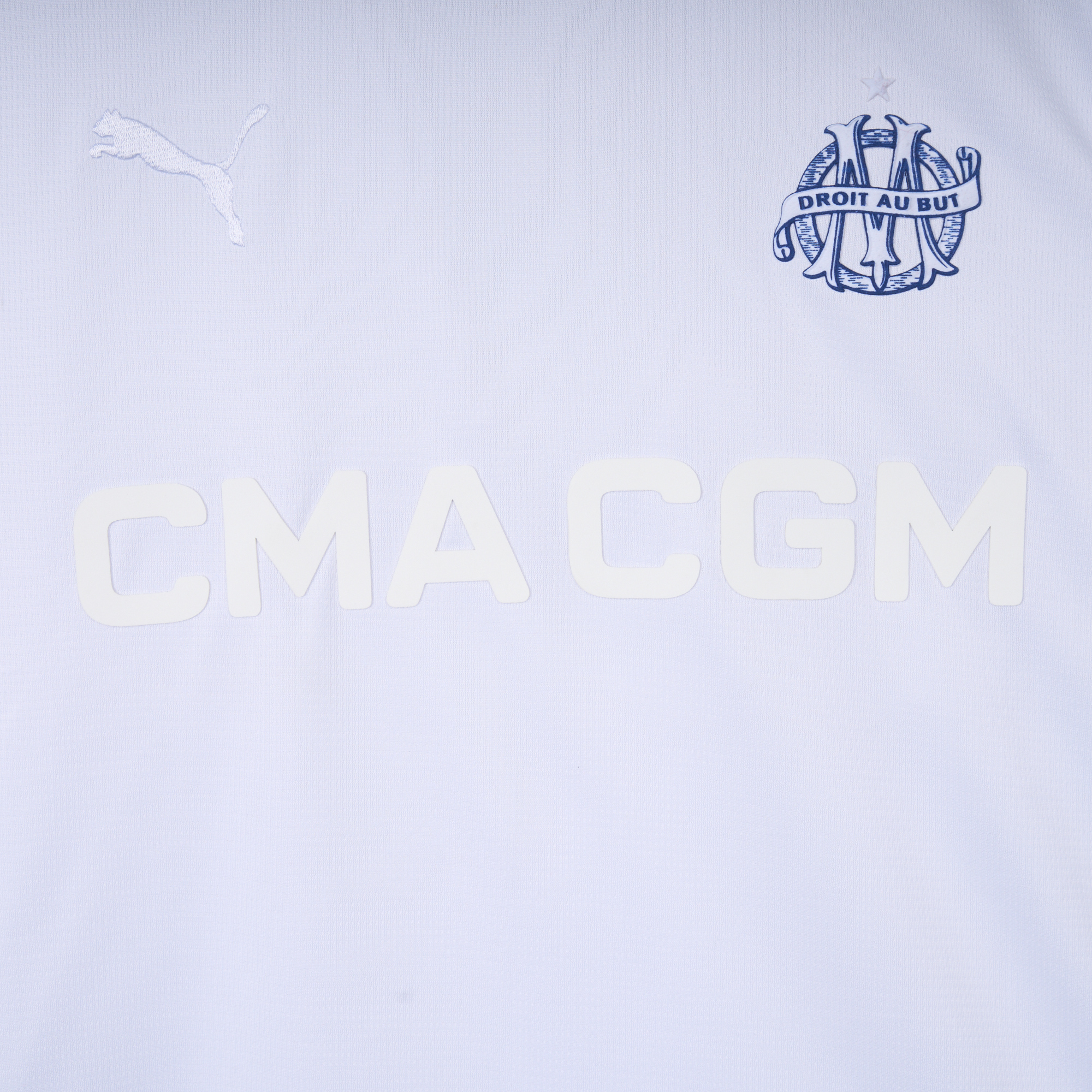 SIUjerseys-Marseille 24-25 125th Anniversary White Jersey - Fans Version