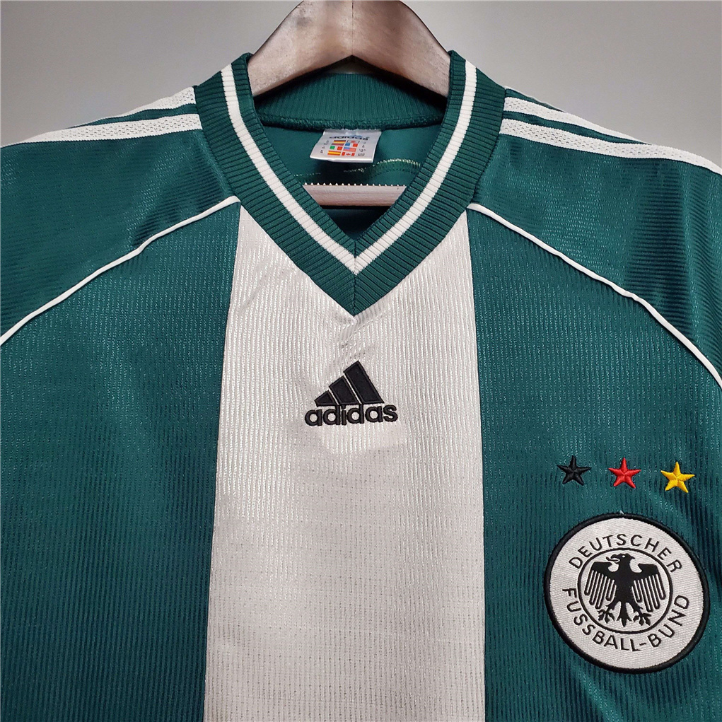 SIUjerseys-Retro Germany 1998 Away Stadium Jersey